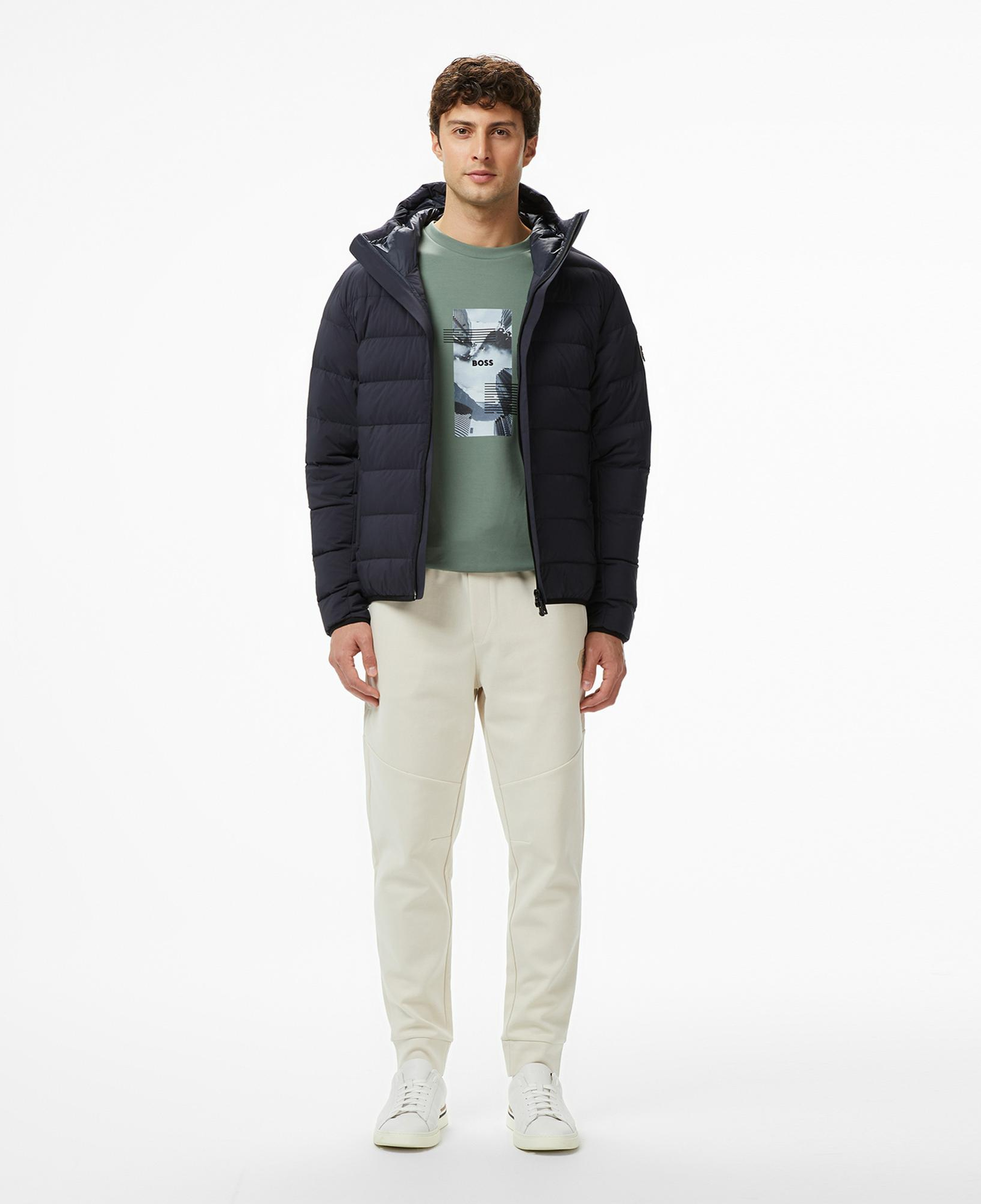 Boss Riplite Erkek Lacivert Mont