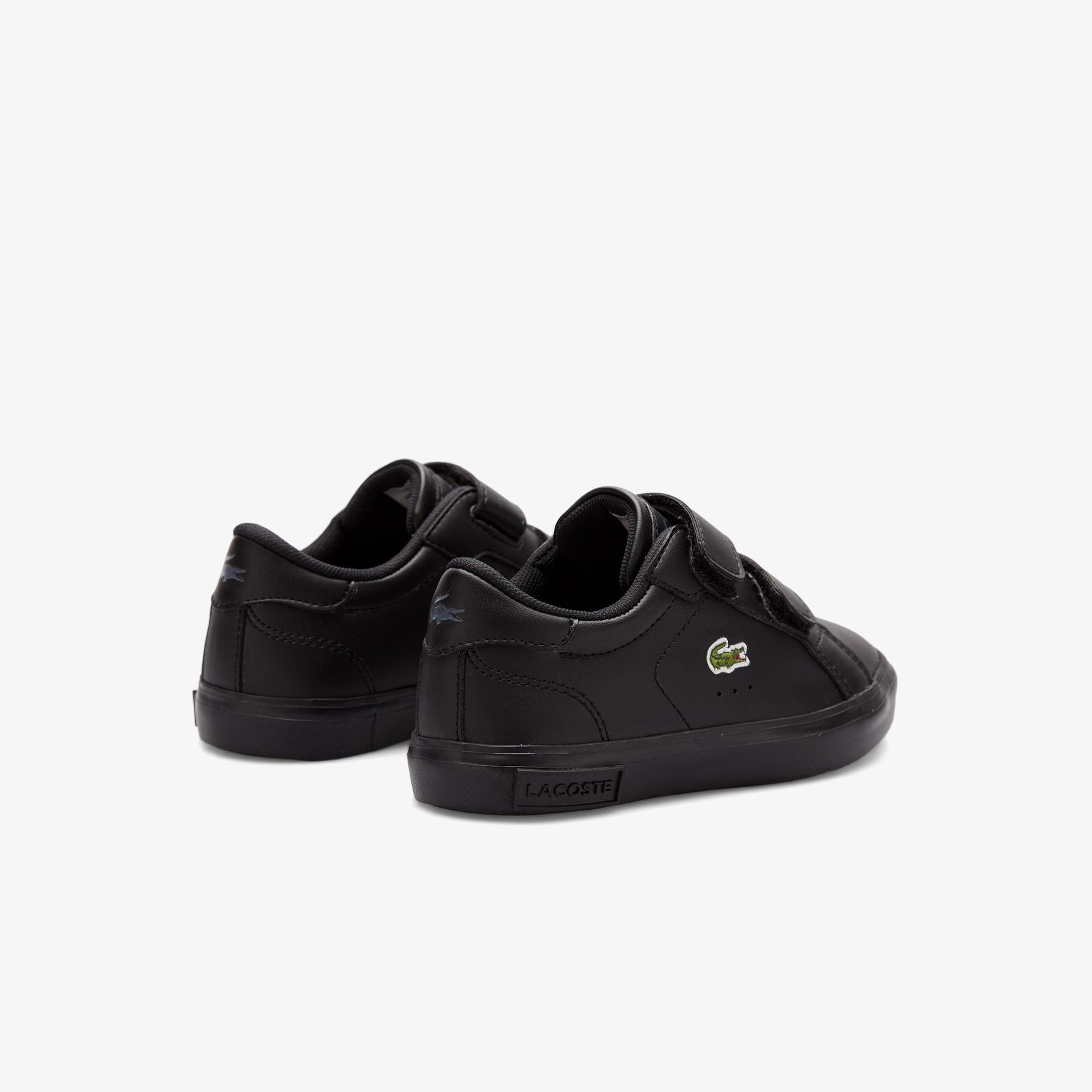 Lacoste Powercourt Çocuk Siyah Sneaker