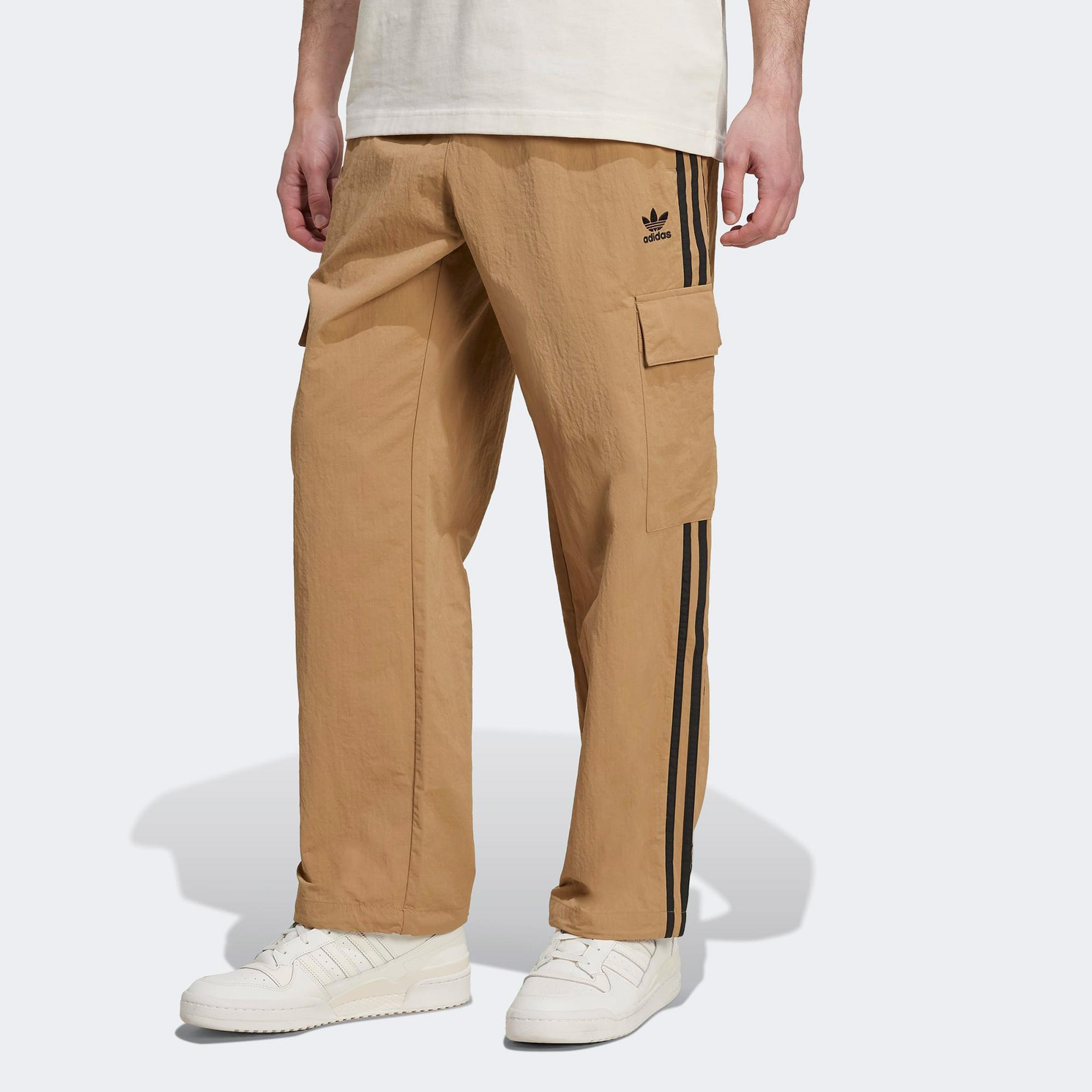 adidas 3S Cargo Pant Erkek Bej Pantolon