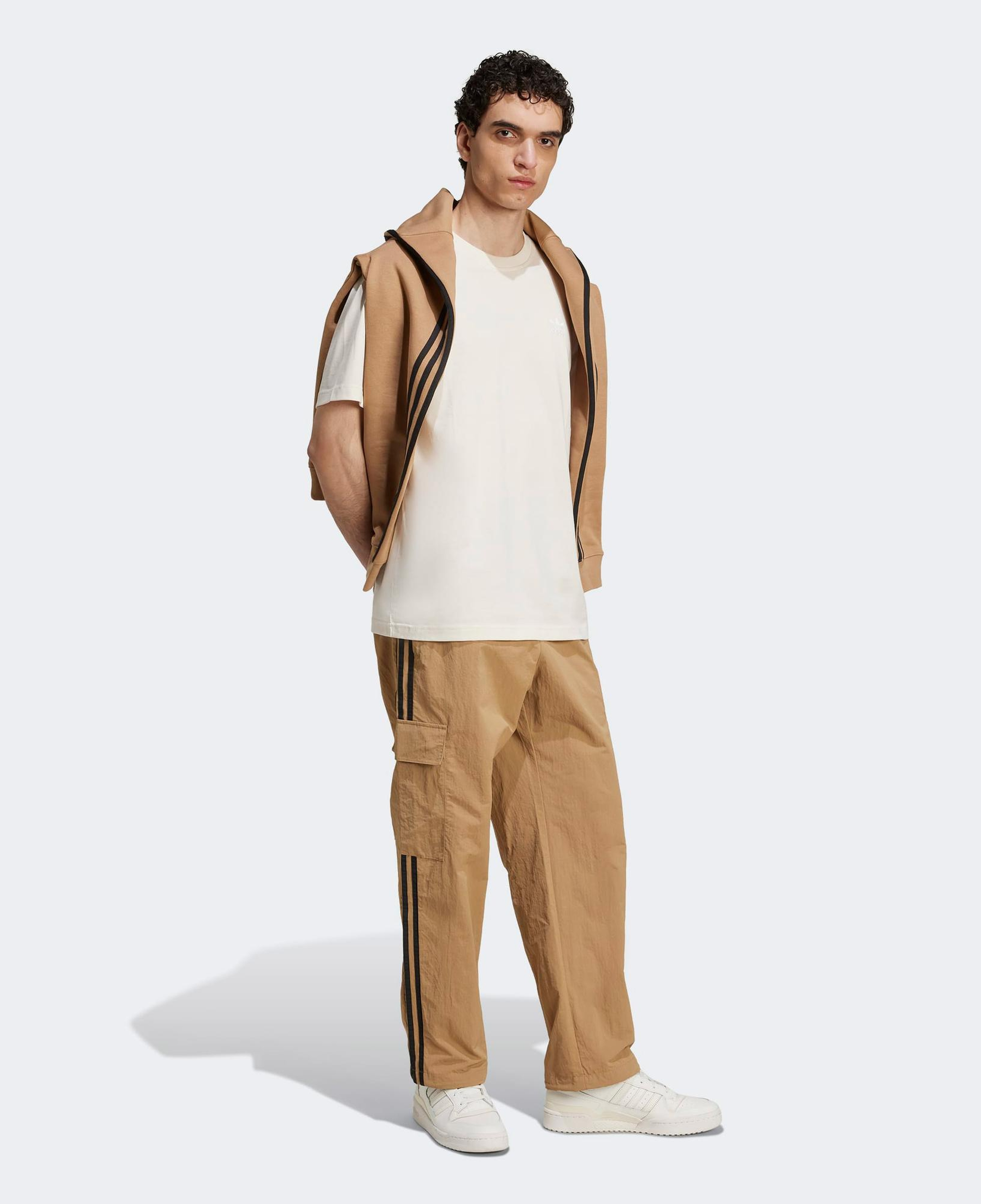adidas 3S Cargo Pant Erkek Bej Pantolon