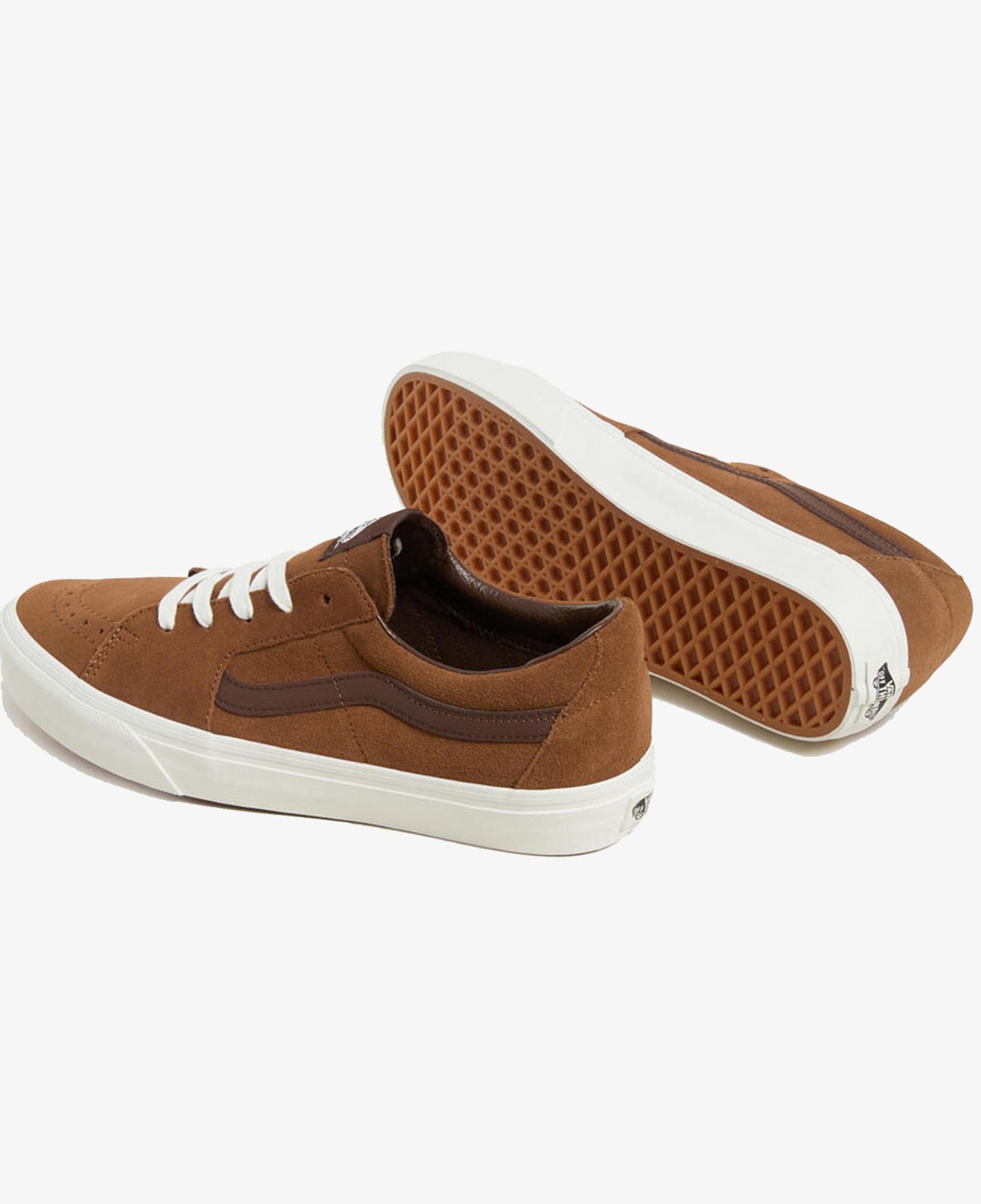 Vans Sk8-Low Erkek Kahverengi Sneaker