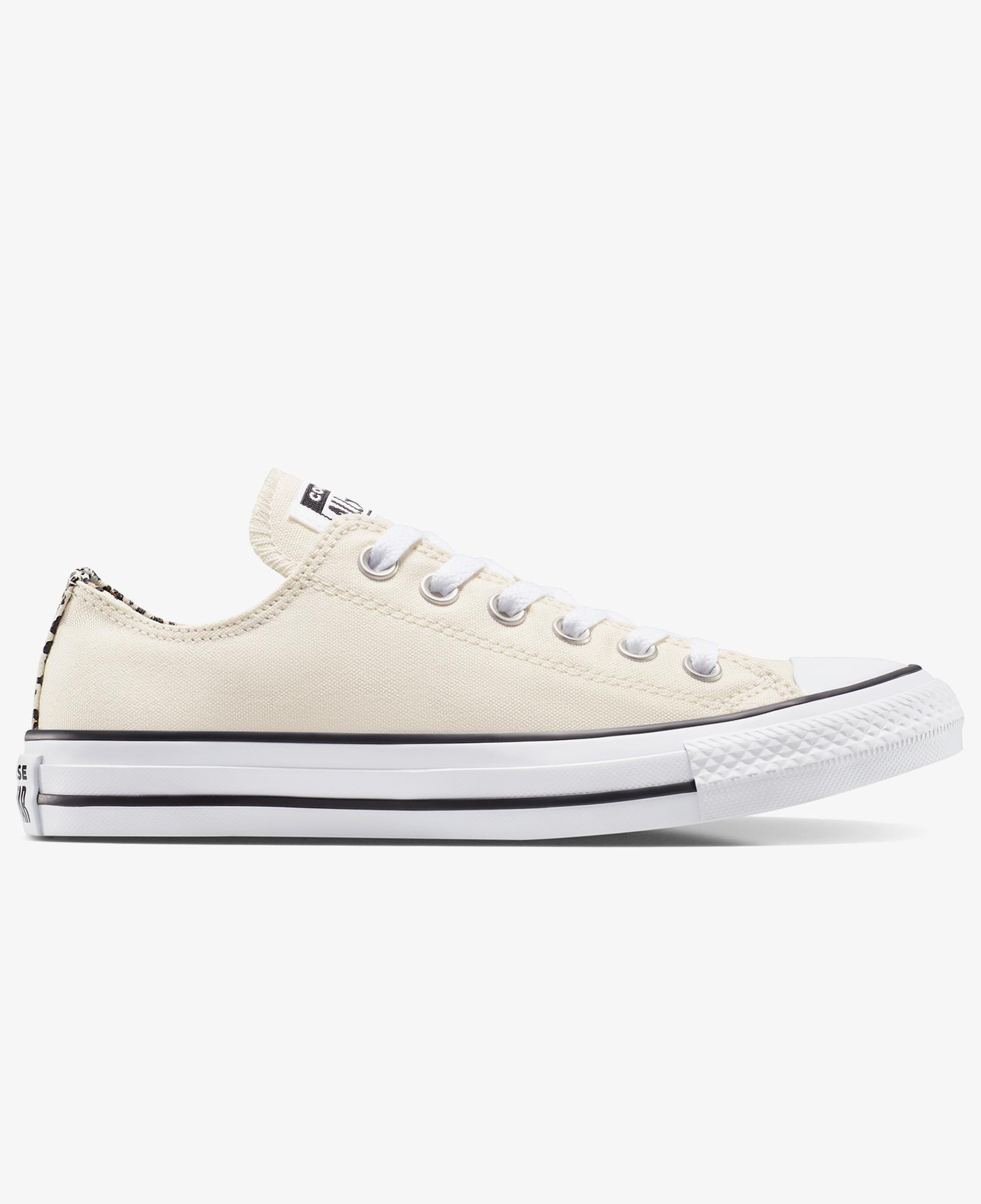 Converse Chuck Taylor All Star Leopard Unisex Krem Sneaker