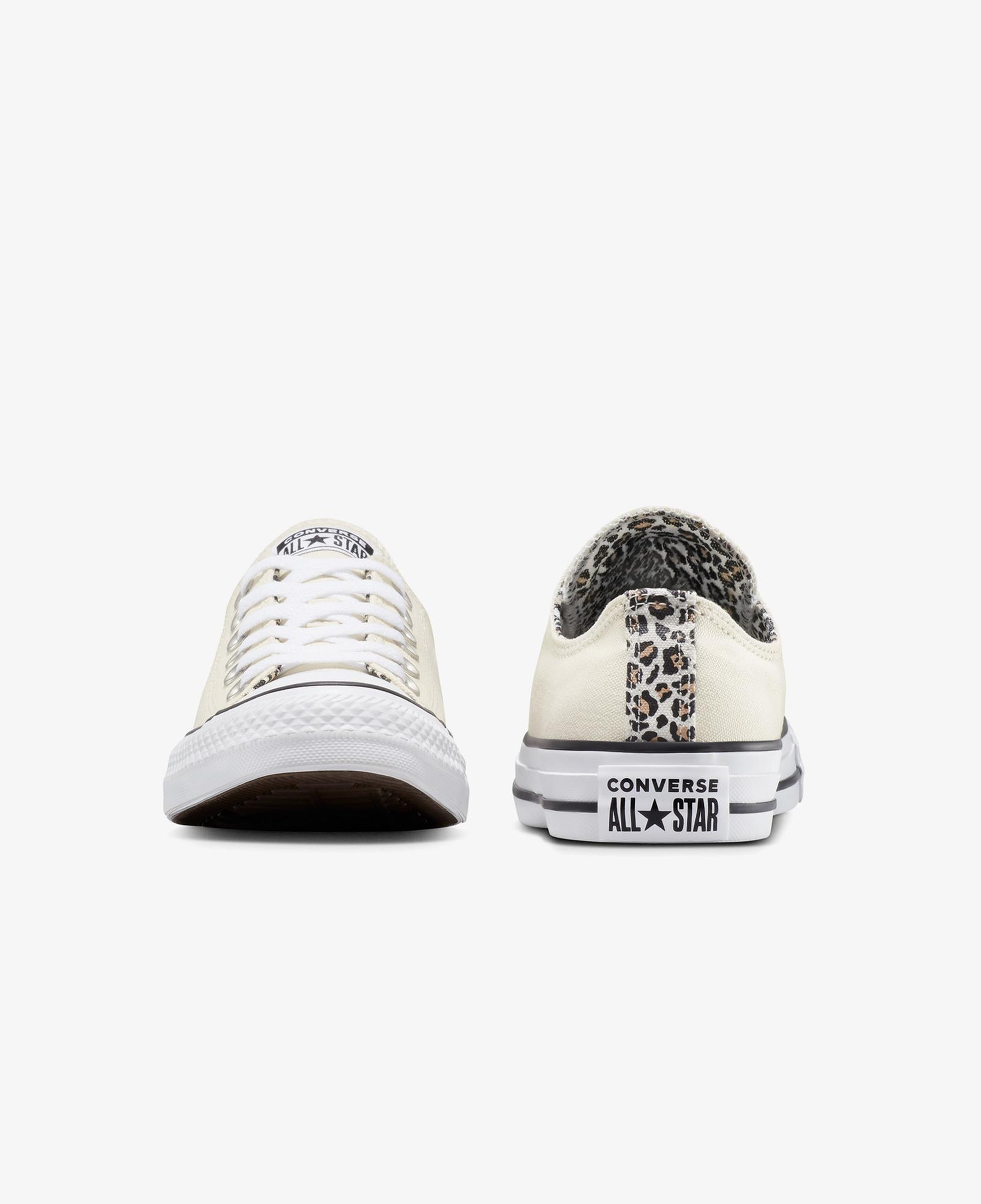 Converse Chuck Taylor All Star Leopard Unisex Krem Sneaker