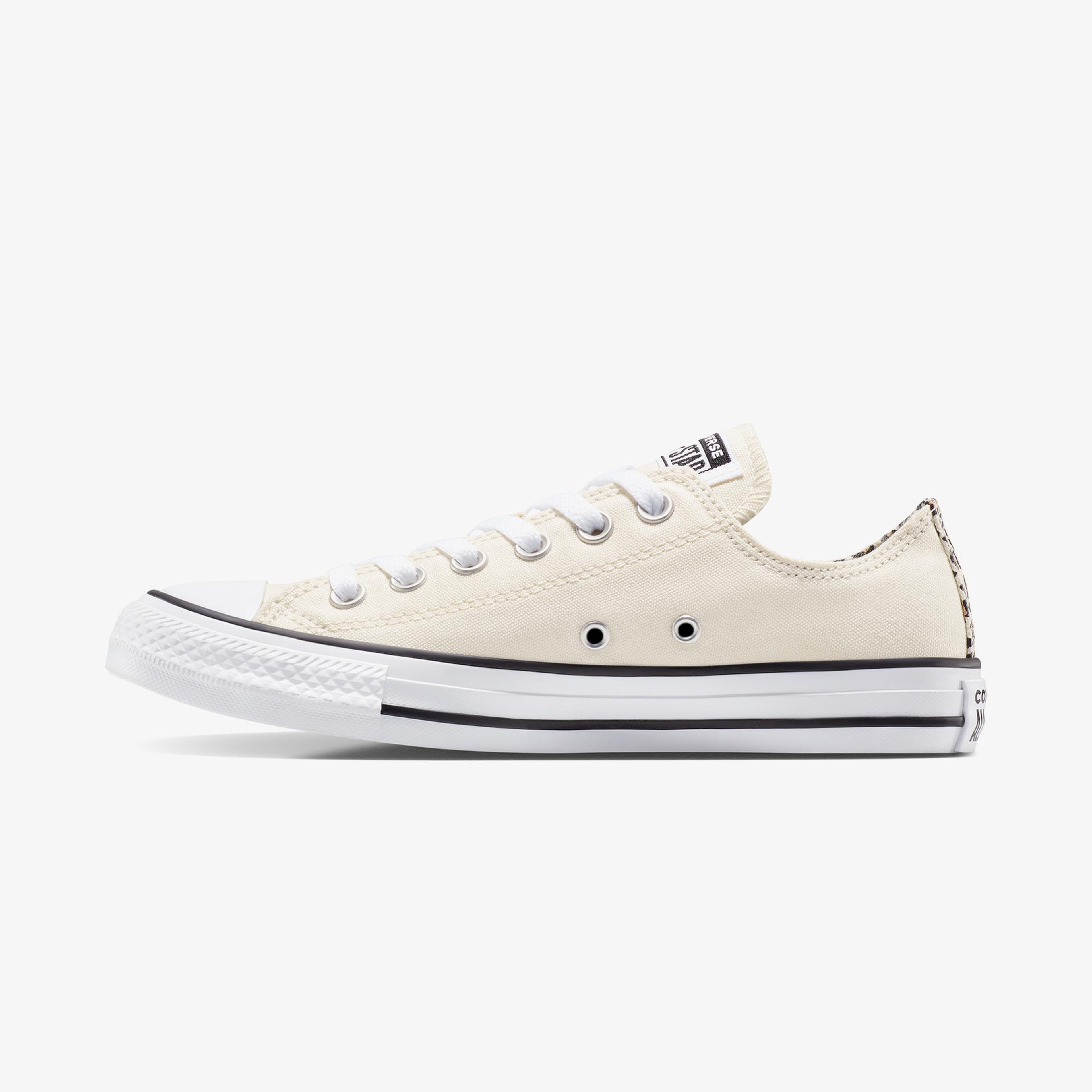 Converse Chuck Taylor All Star Leopard Unisex Krem Sneaker