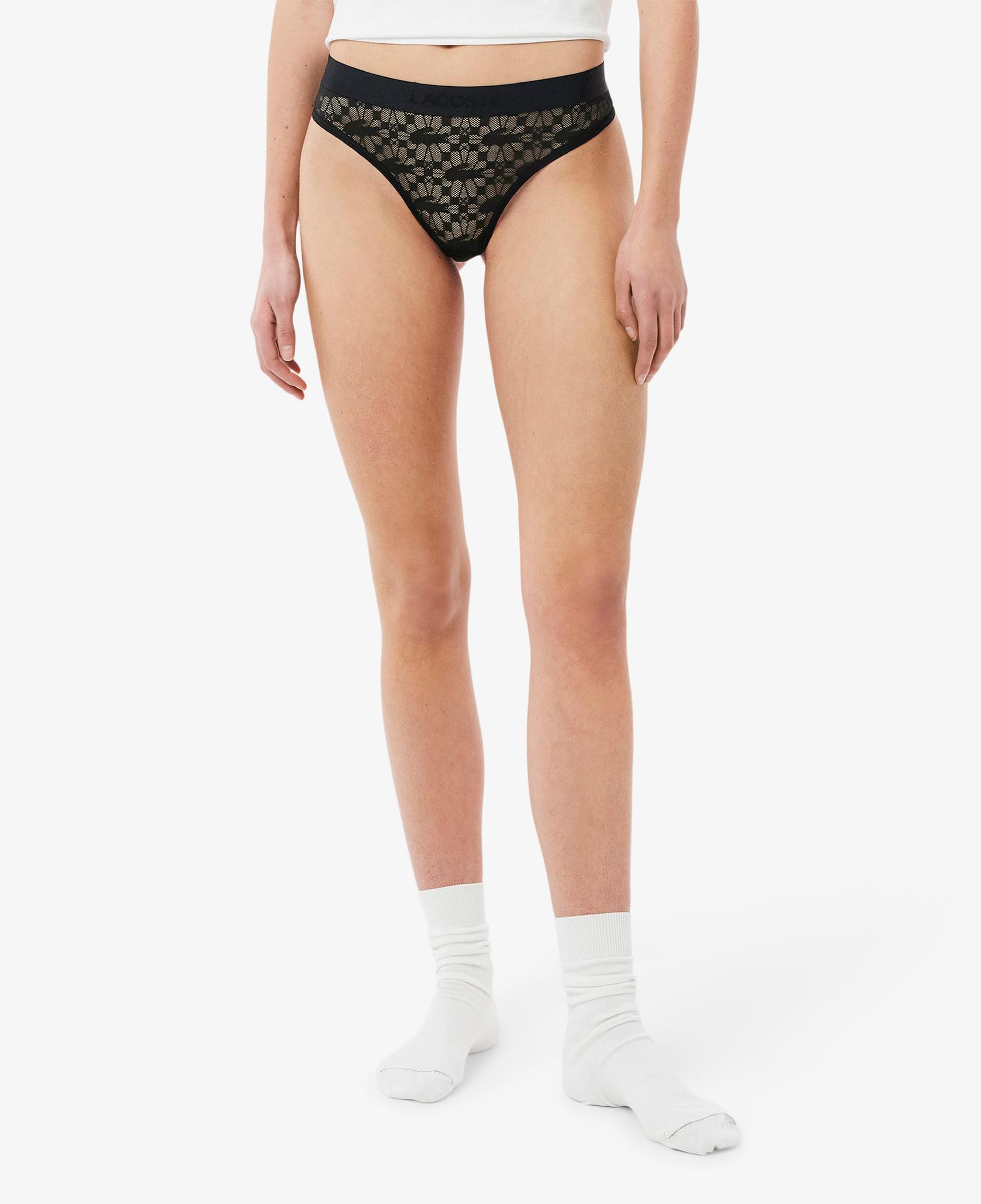 Lacoste Kadın Siyah Külot