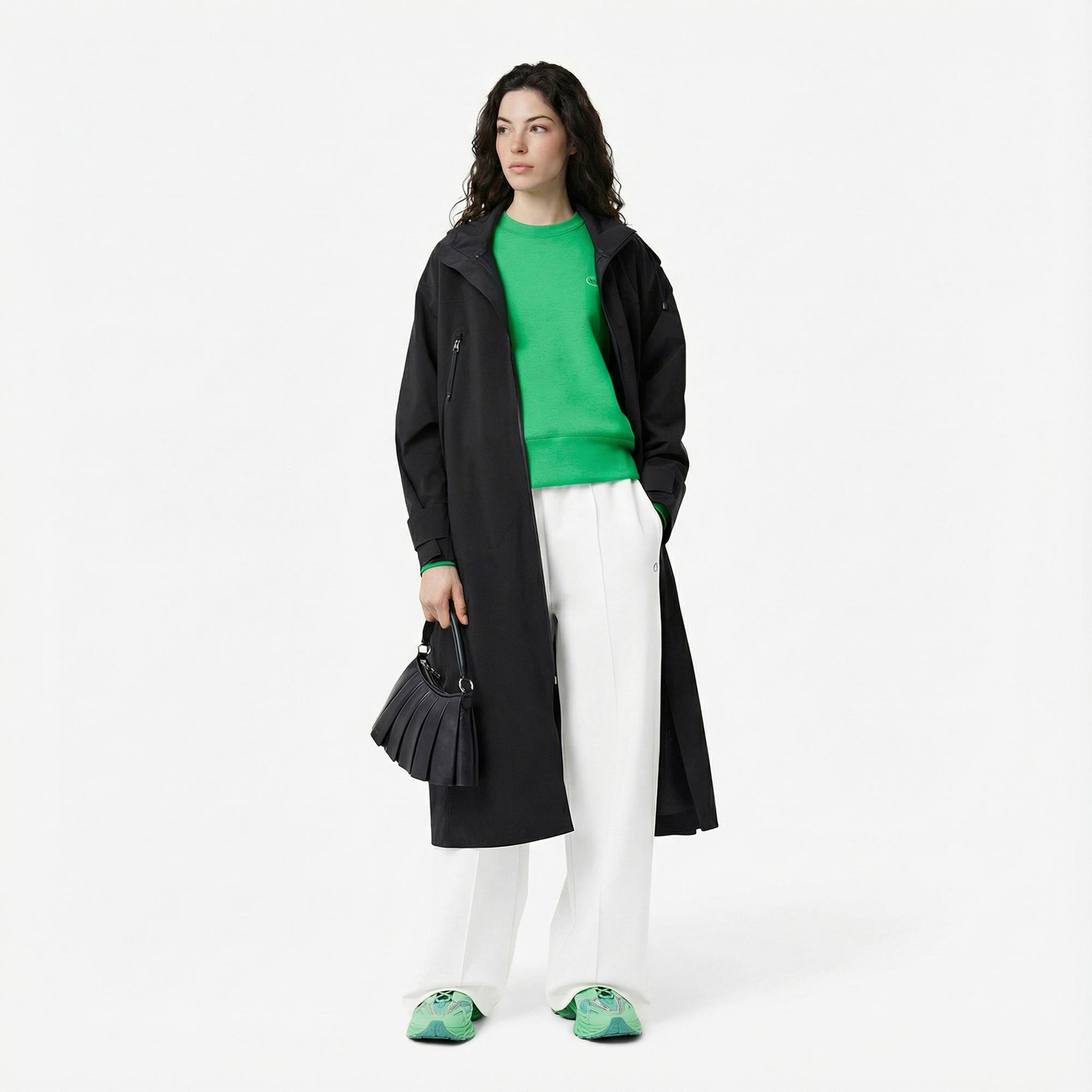 Lacoste Kadın Regular Fit Beyaz Eşofman Altı