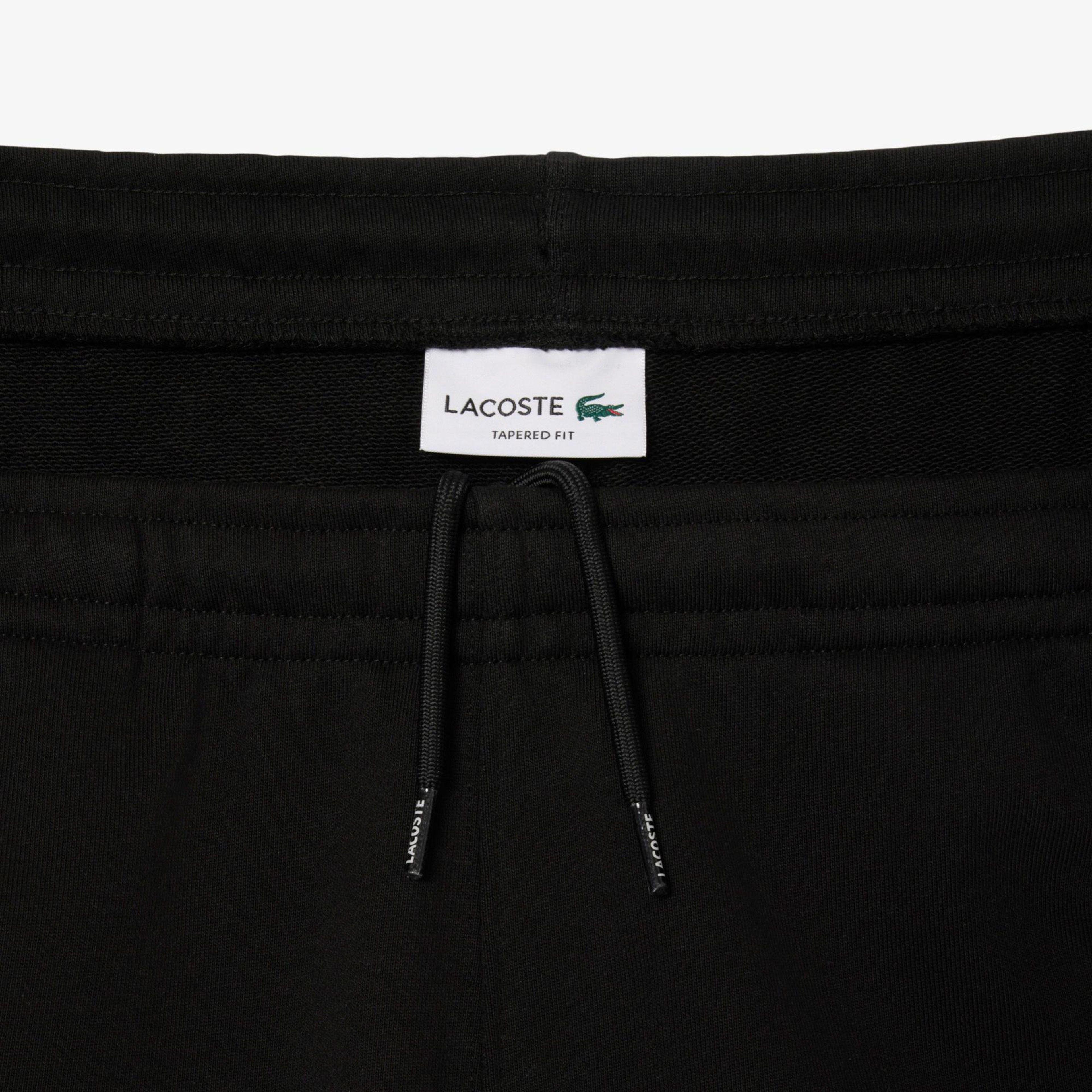 Lacoste Erkek Tapered Fit Siyah Eşofman Altı