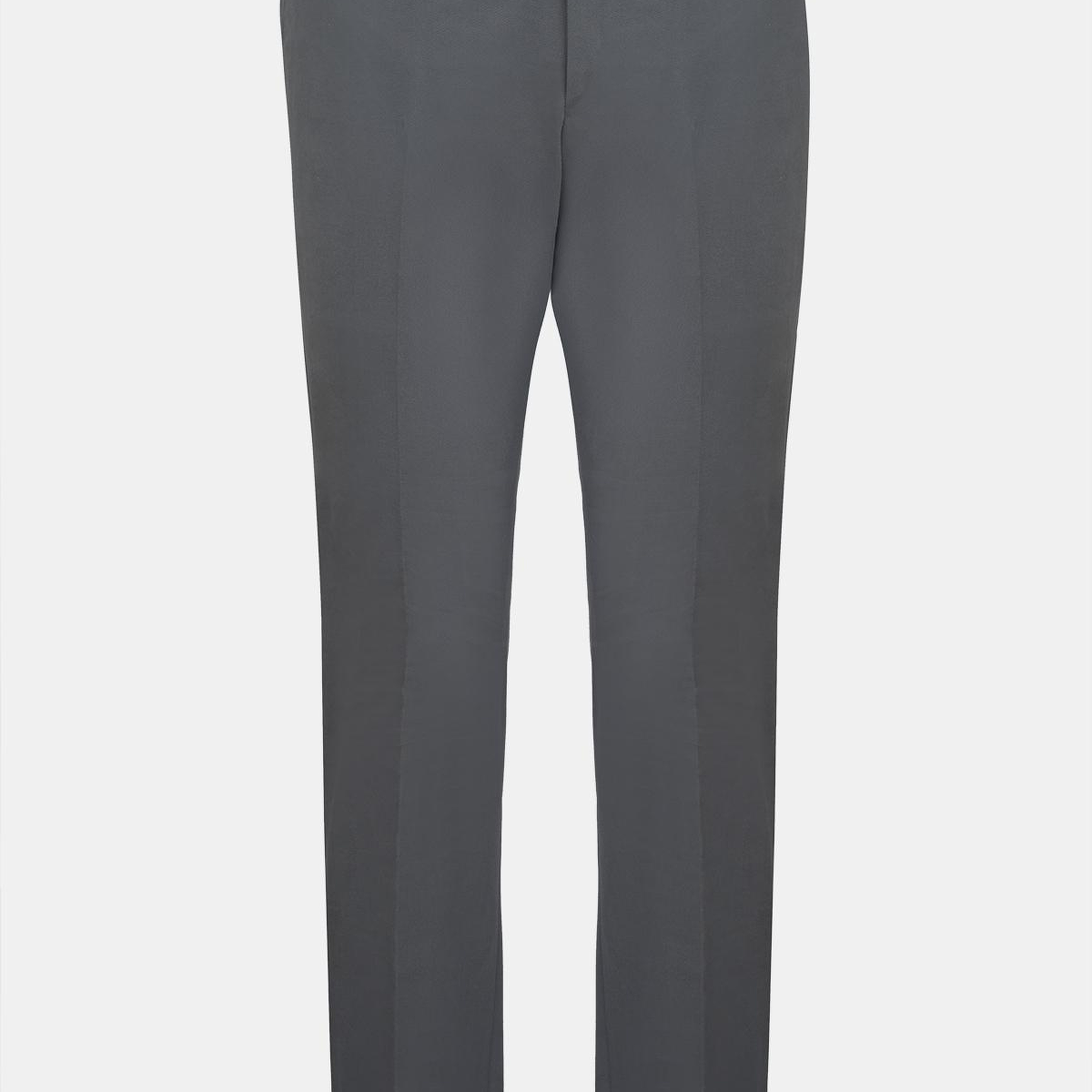 Erkek Gri Slim Fit Chino Pantolon