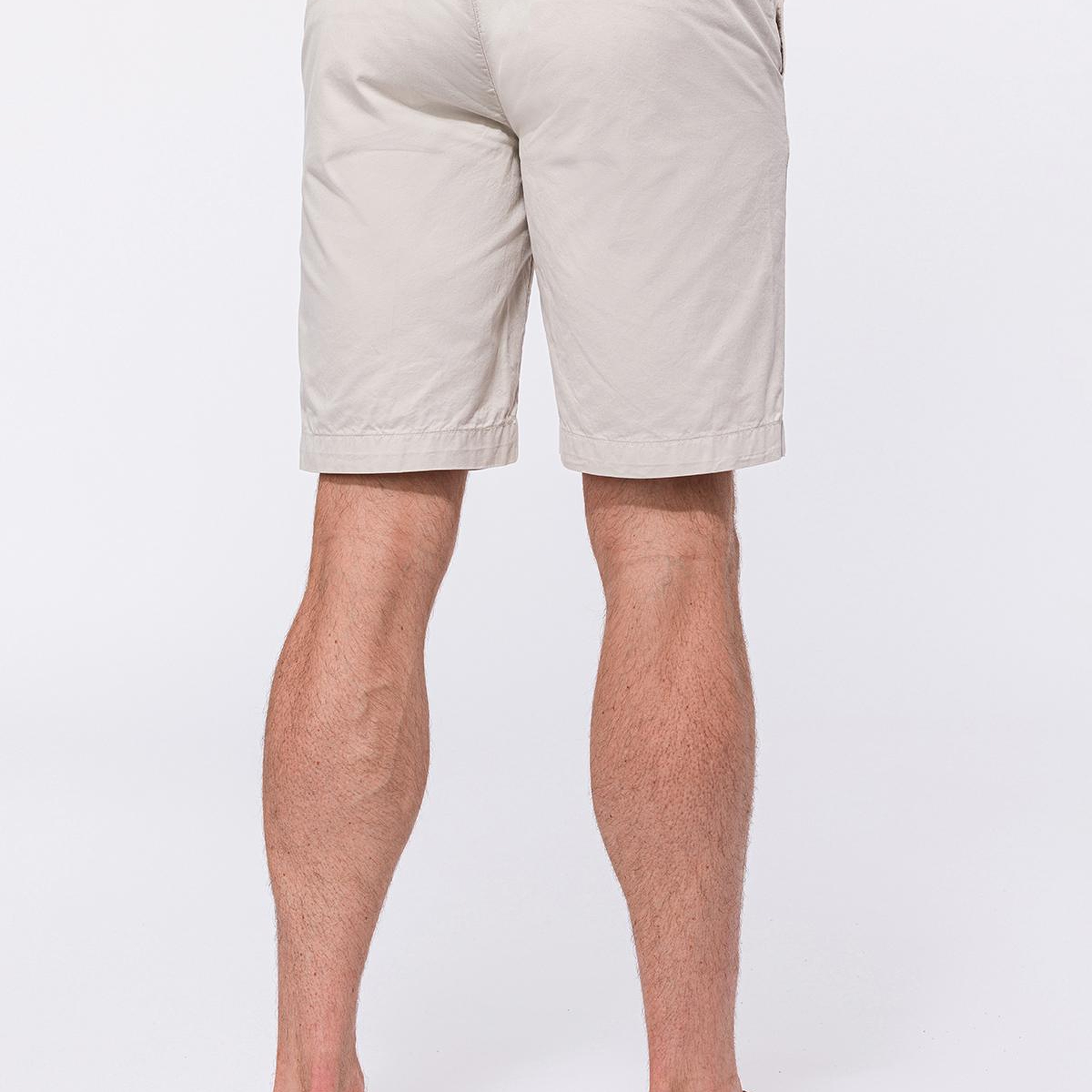 Erkek Bej Chino Şort