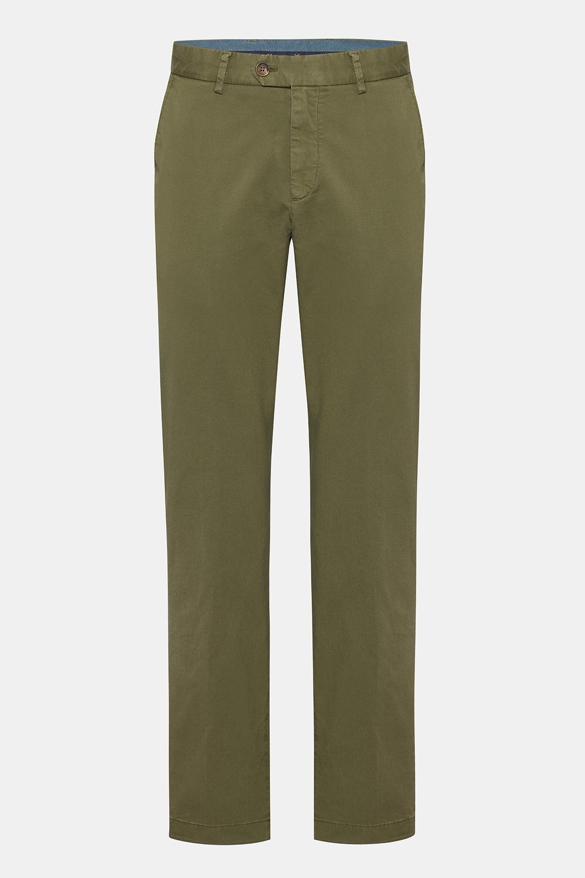 Erkek Haki Chino Pantolon