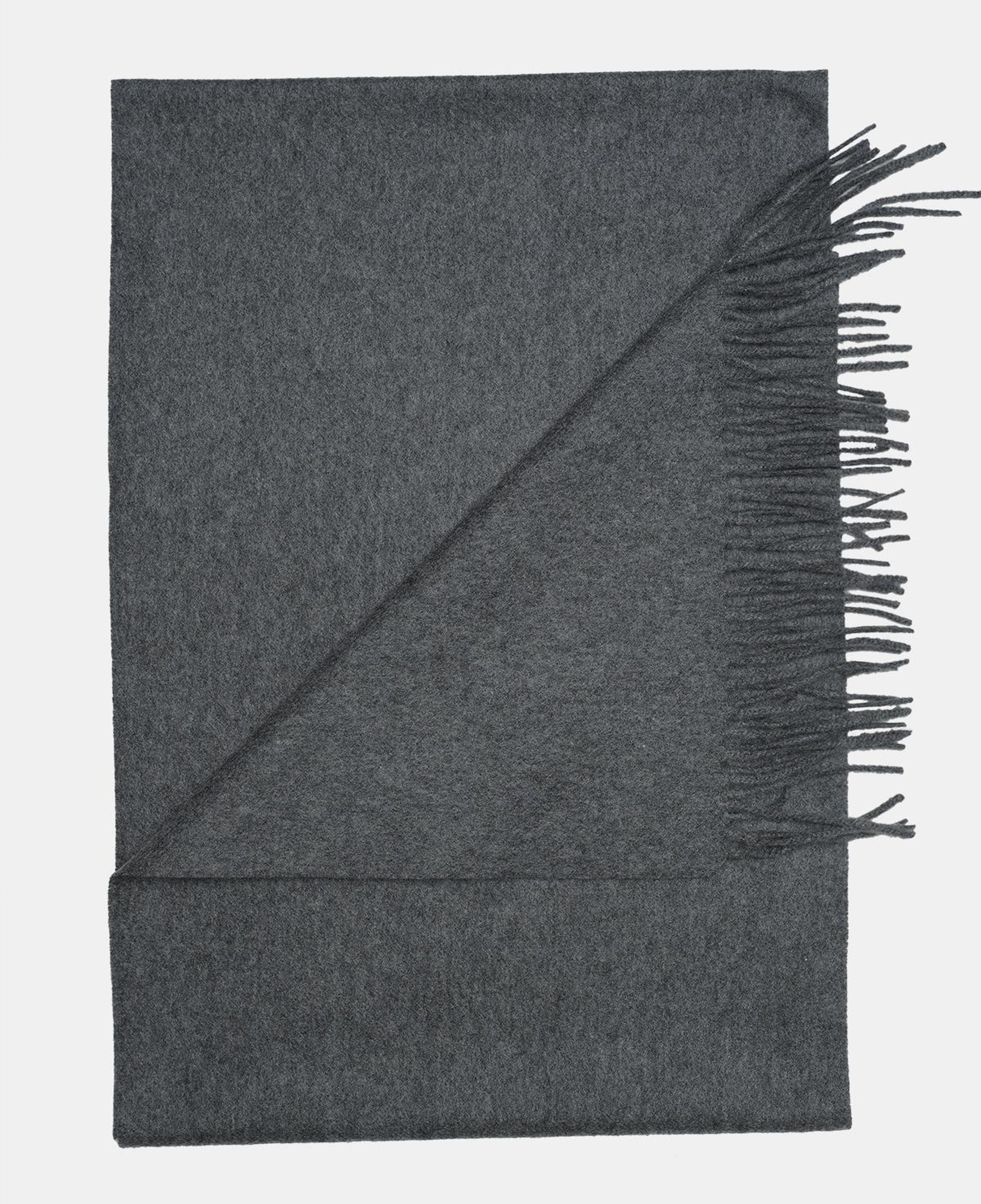 Erkek Gri Kaşmir Kaşkol