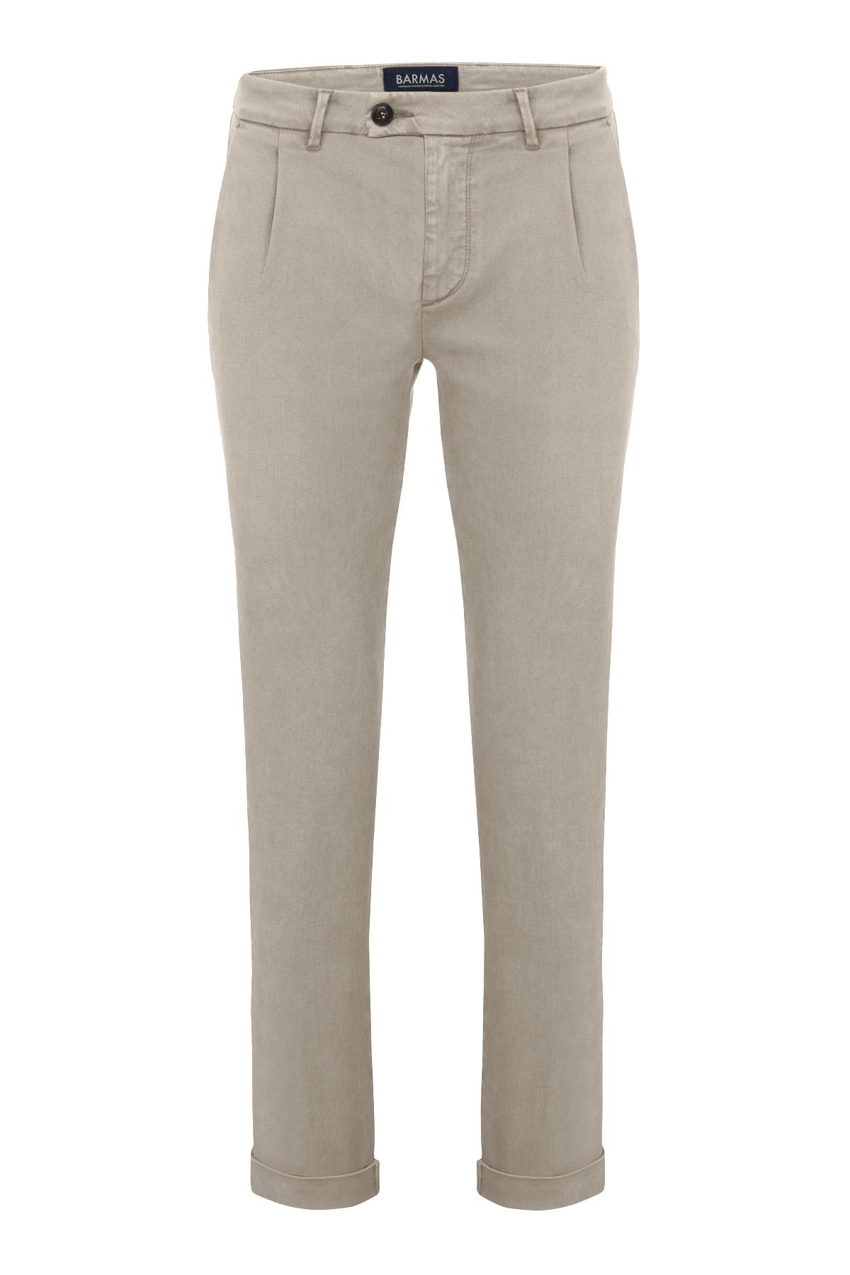 Erkek Bej Chino Pantolon