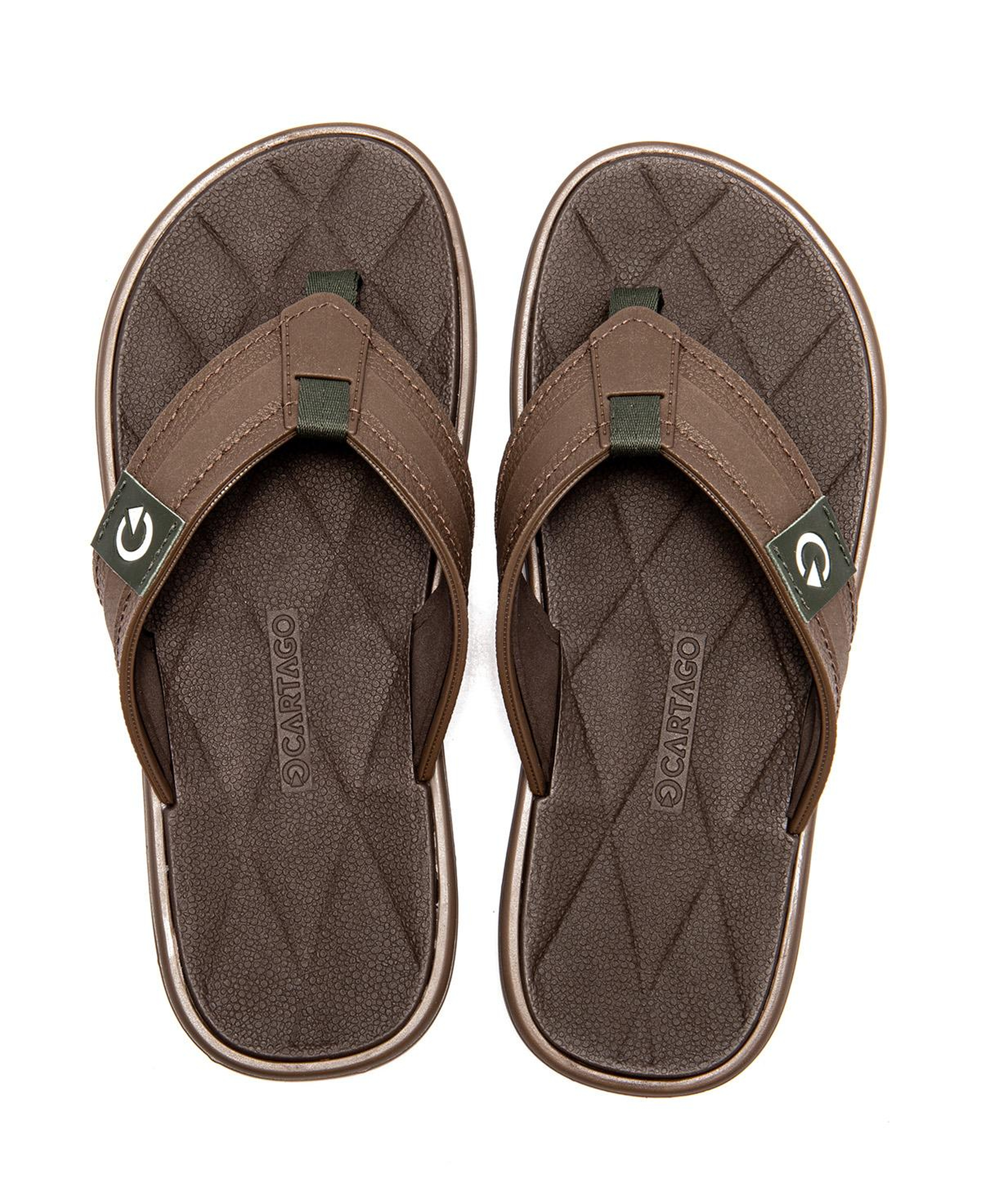 Malta Erkek Parmak Arası Terlik Kahverengi 39/46