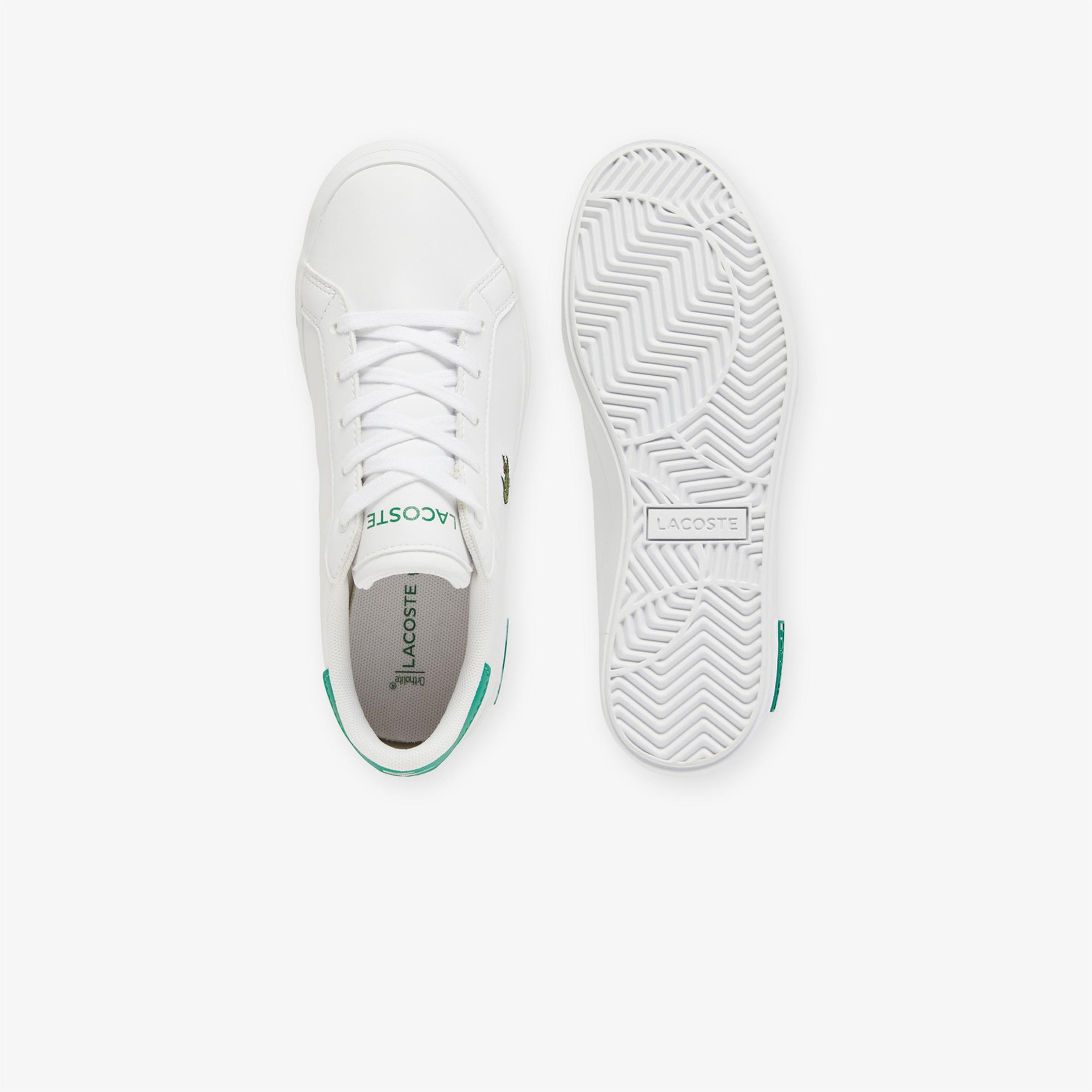 Lacoste Powercourt Çocuk Beyaz Sneaker