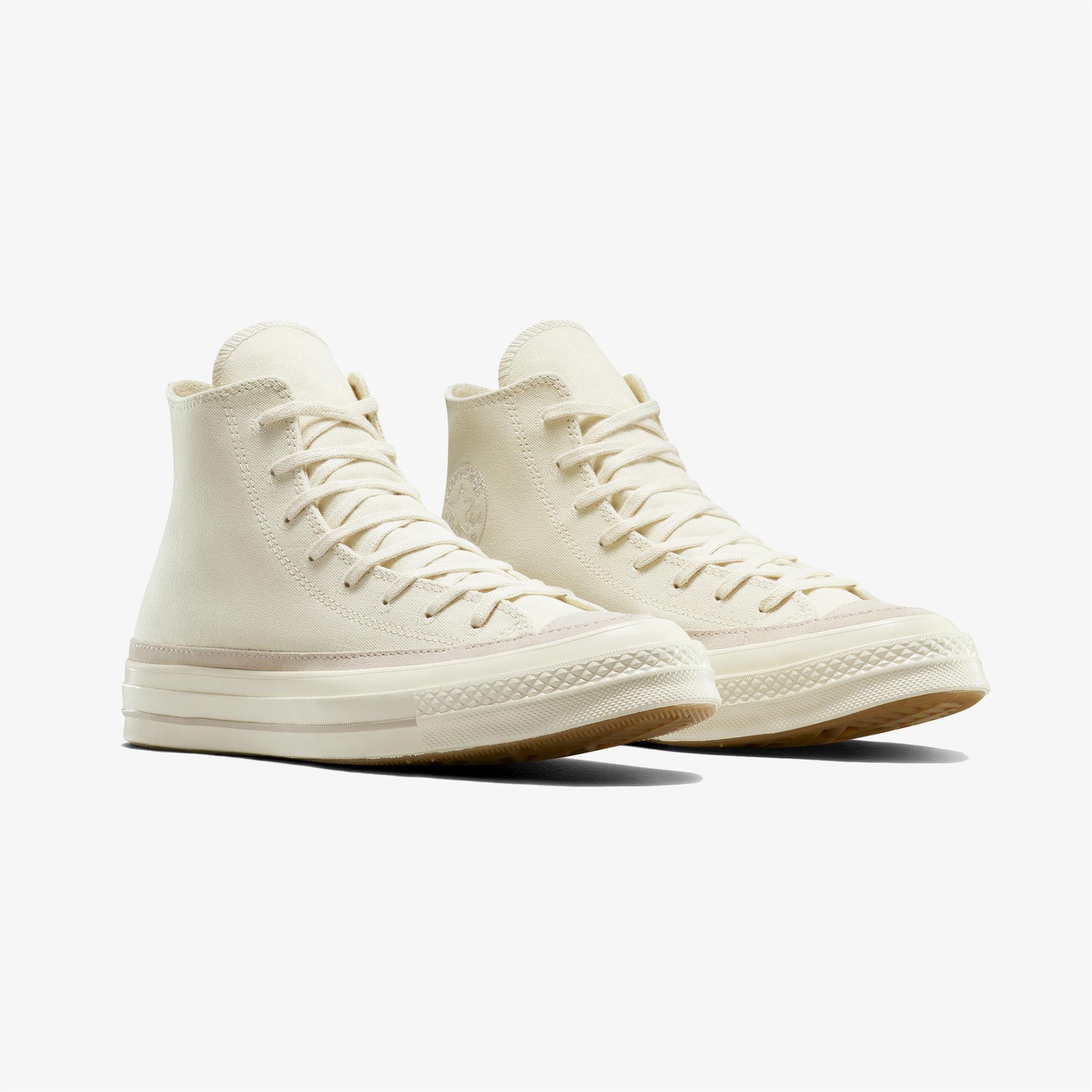 Converse Chuck 70 Taylored Lux Unisex Krem Rengi Sneaker