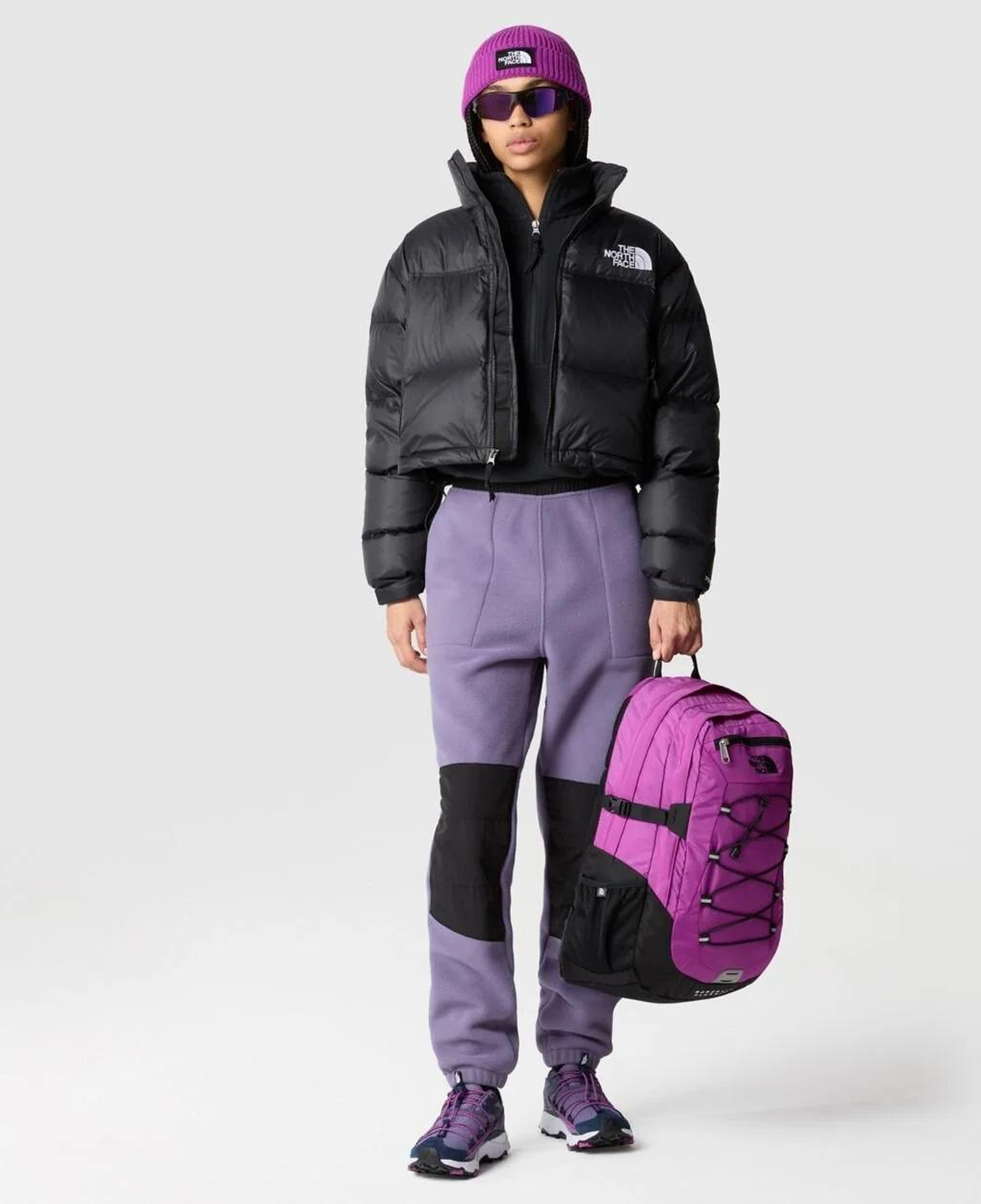 The North Face Nuptse Short Kadın Siyah Mont