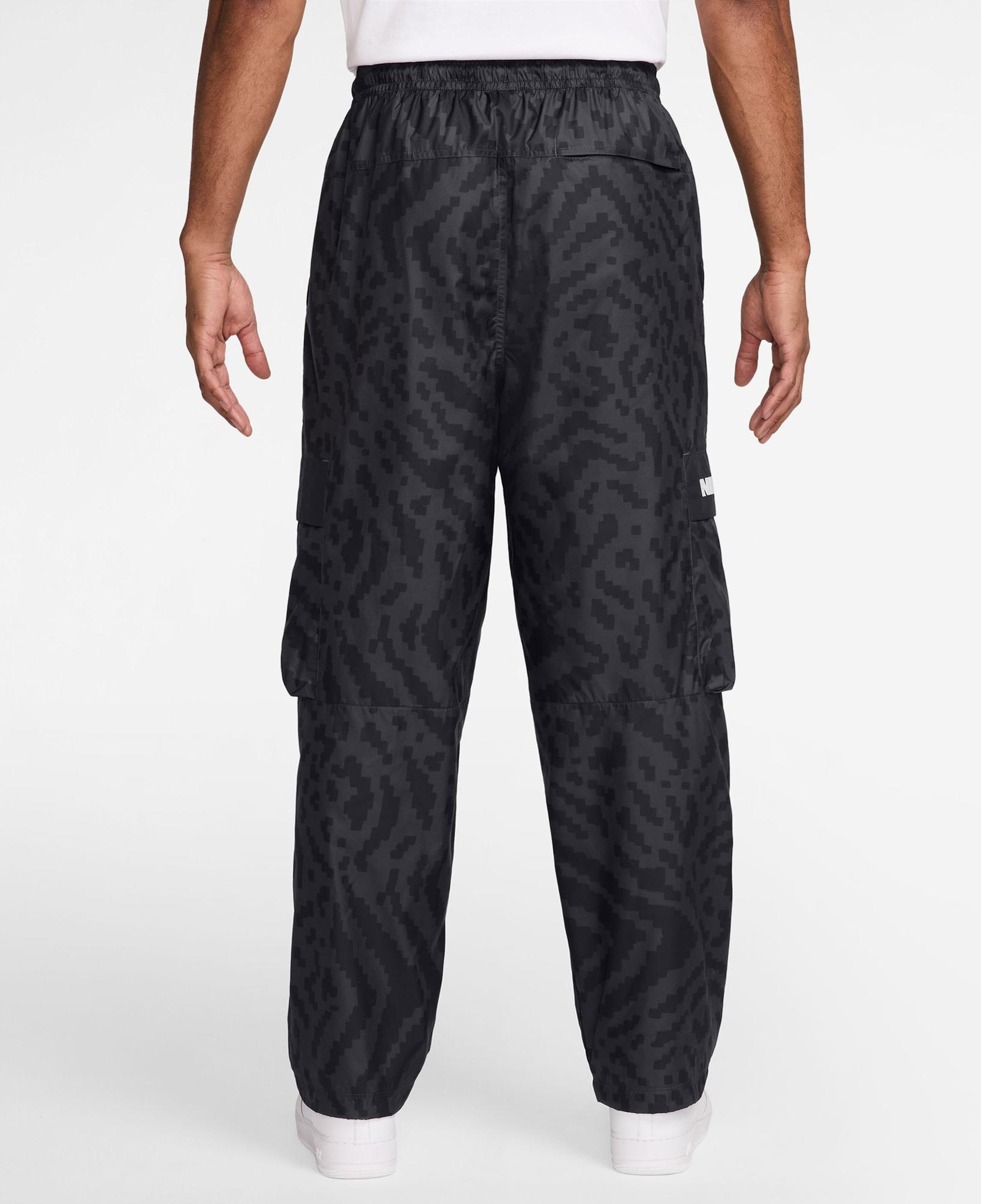 Nike Air Woven Cargo Erkek Siyah Eşofman Altı