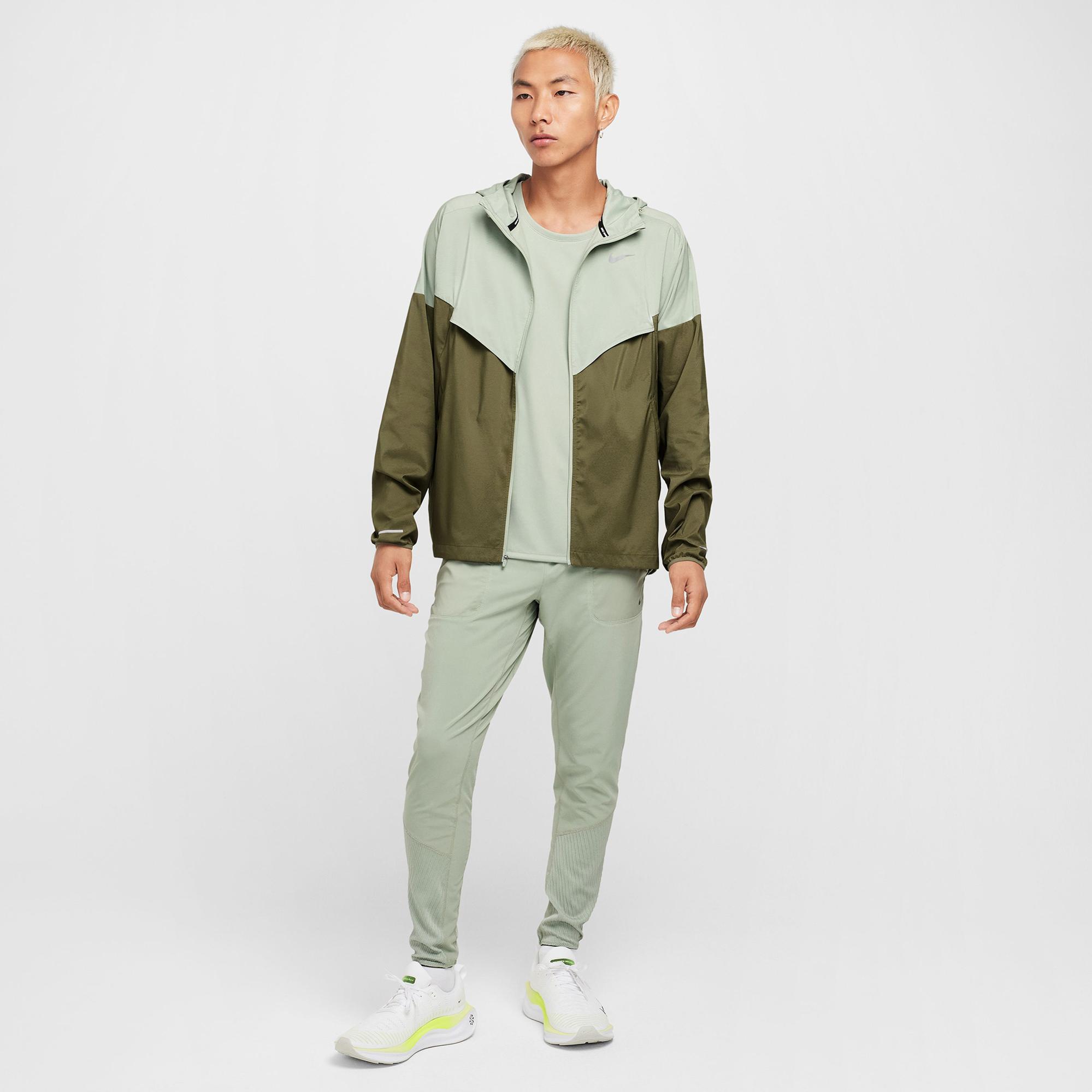 Nike Windrunner Erkek Yeşil Ceket