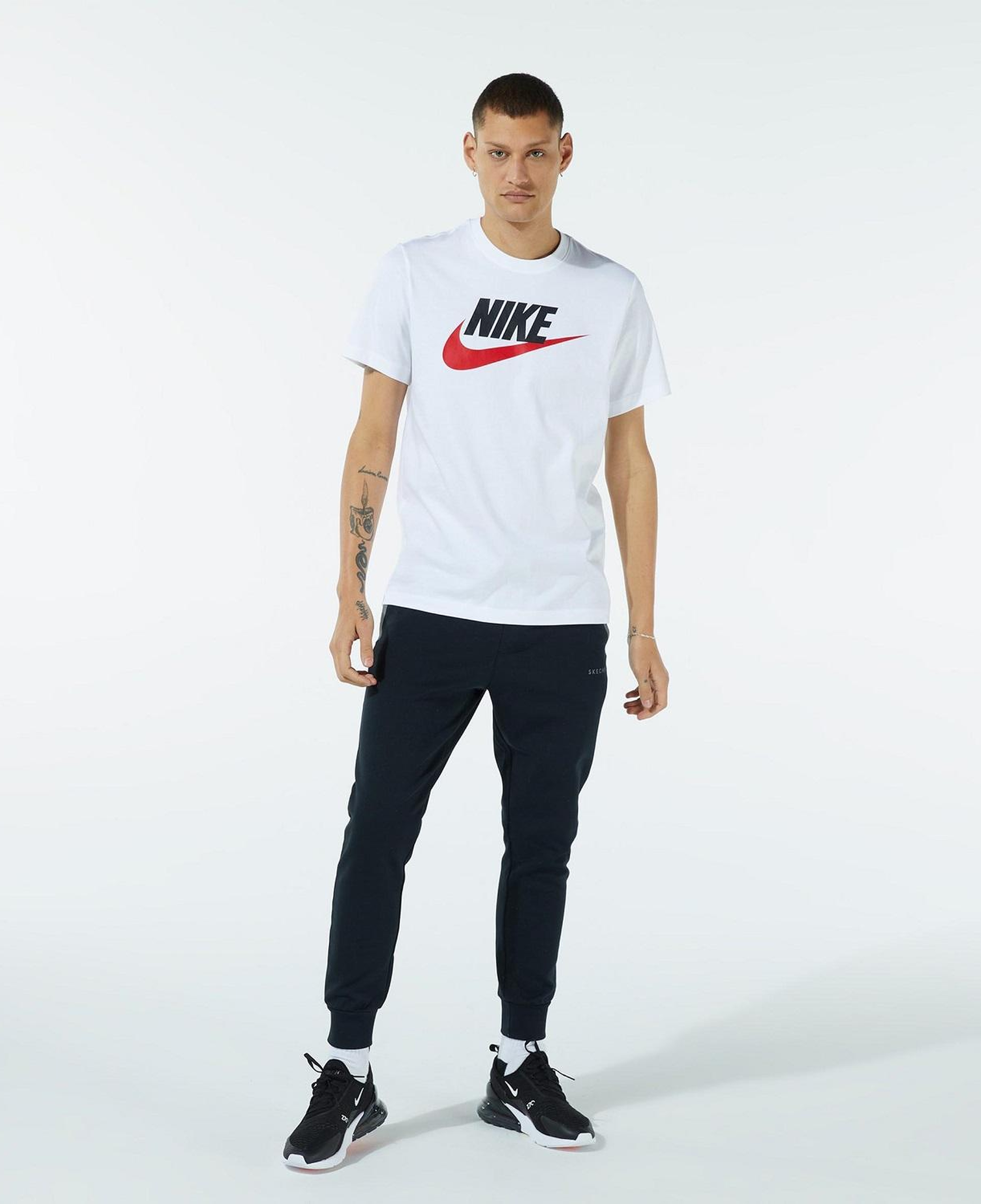 Nike Sportswear Icon Futura Erkek Beyaz T-Shirt