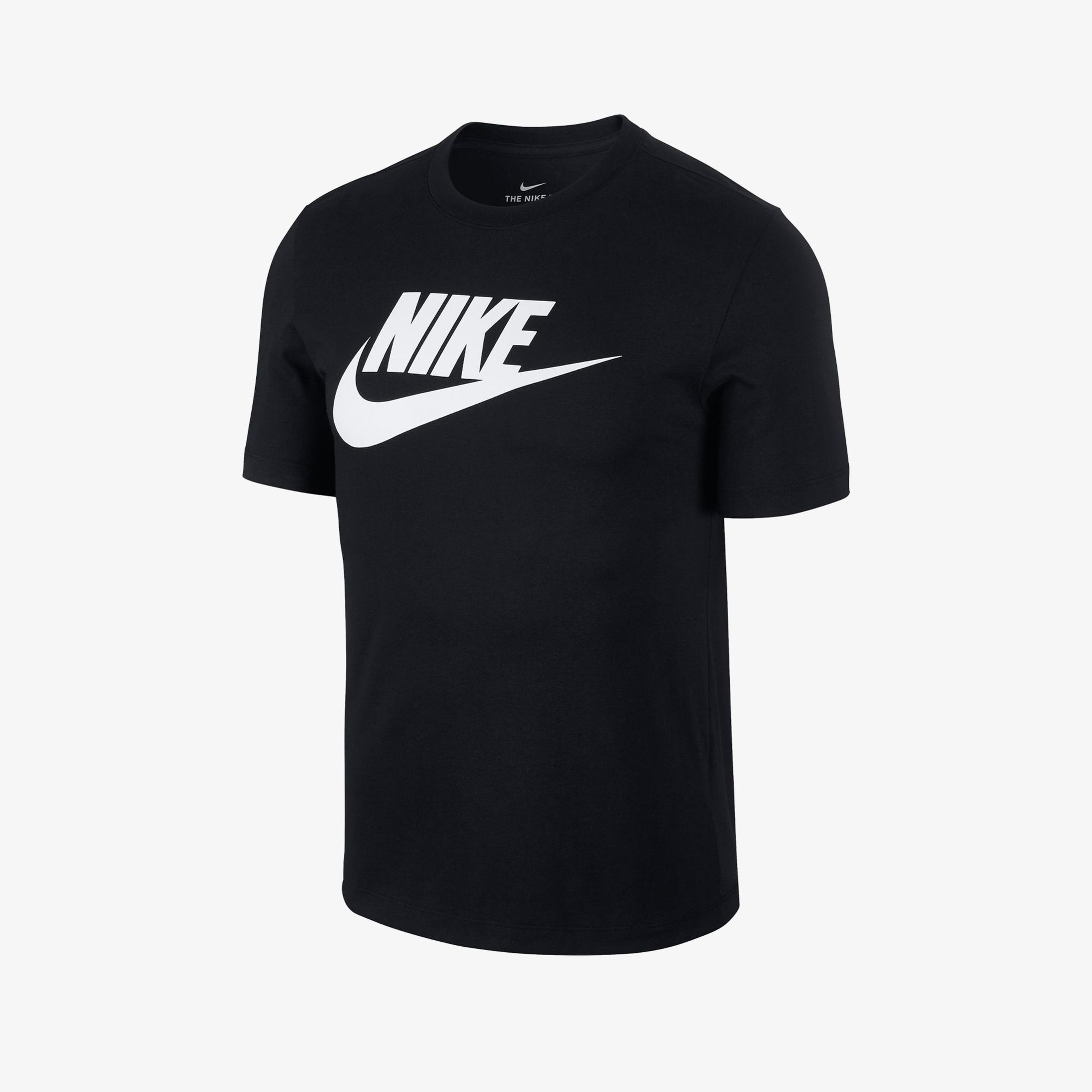 Nike Sportswear Icon Futura Erkek Siyah T-Shirt