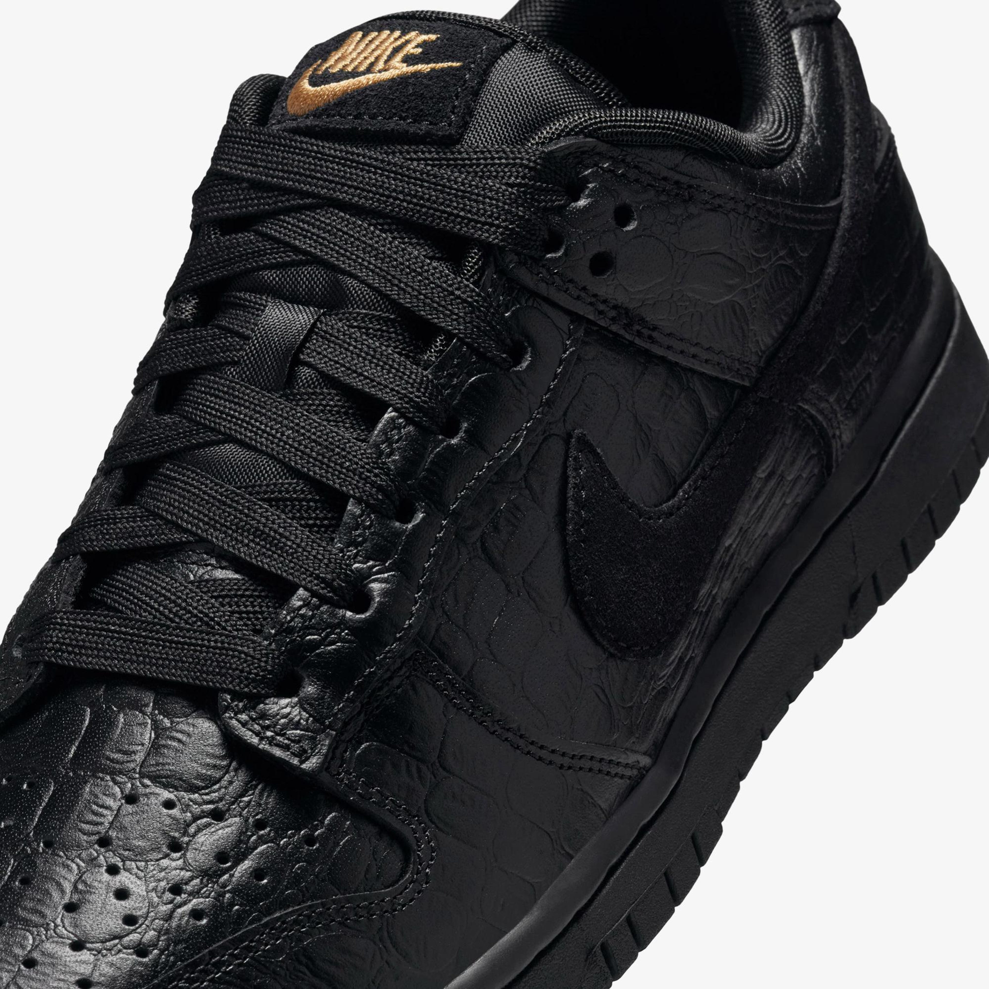 Nike Dunk Low Kadın Siyah Spor Ayakkabı