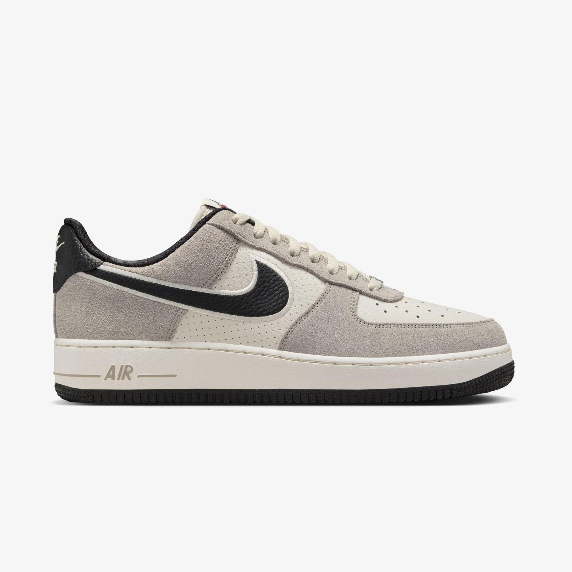 Nike Air Force 1 '07 LV8 Erkek Gri Spor Ayakkabı
