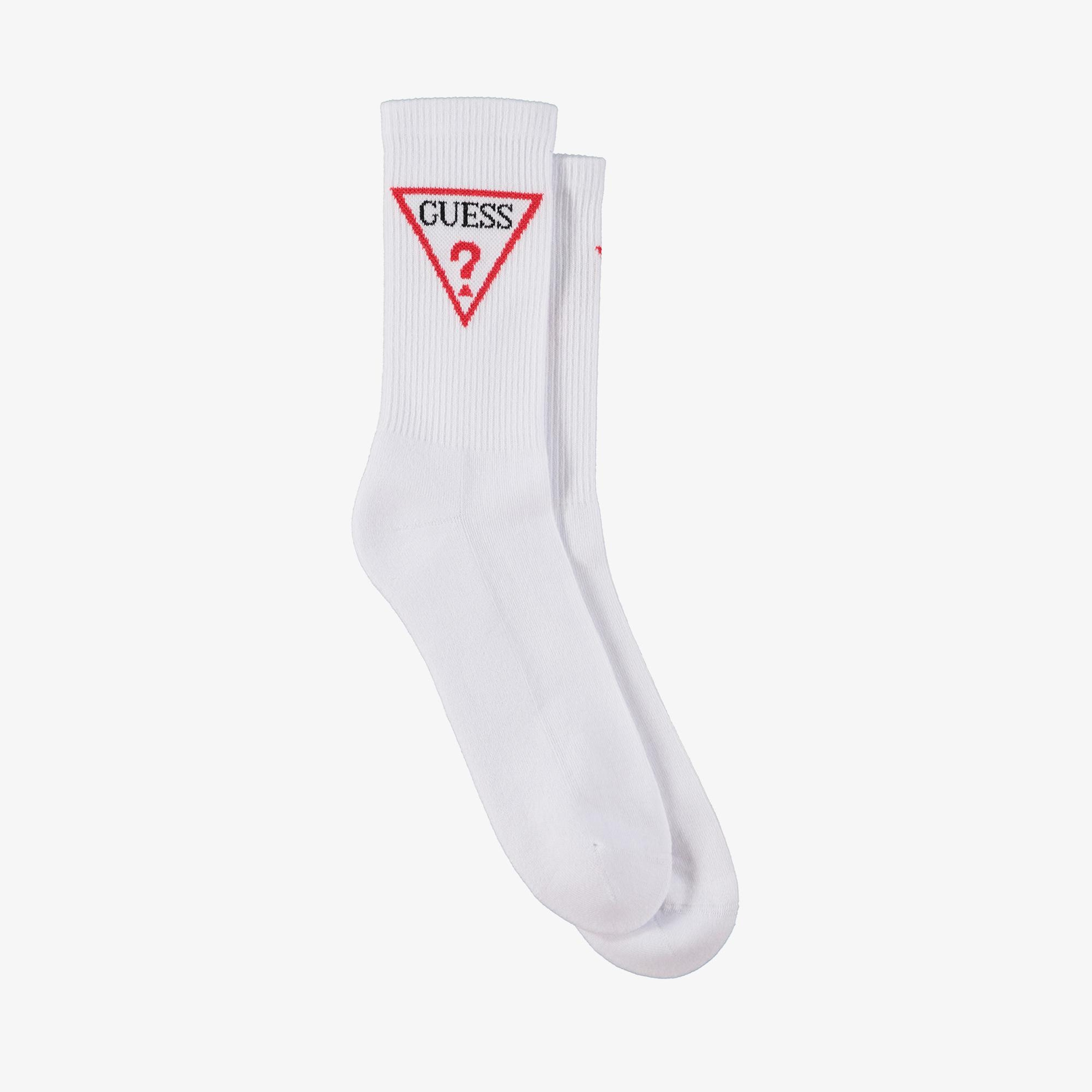 Guess Sport-3 Erkek Beyaz Çorap