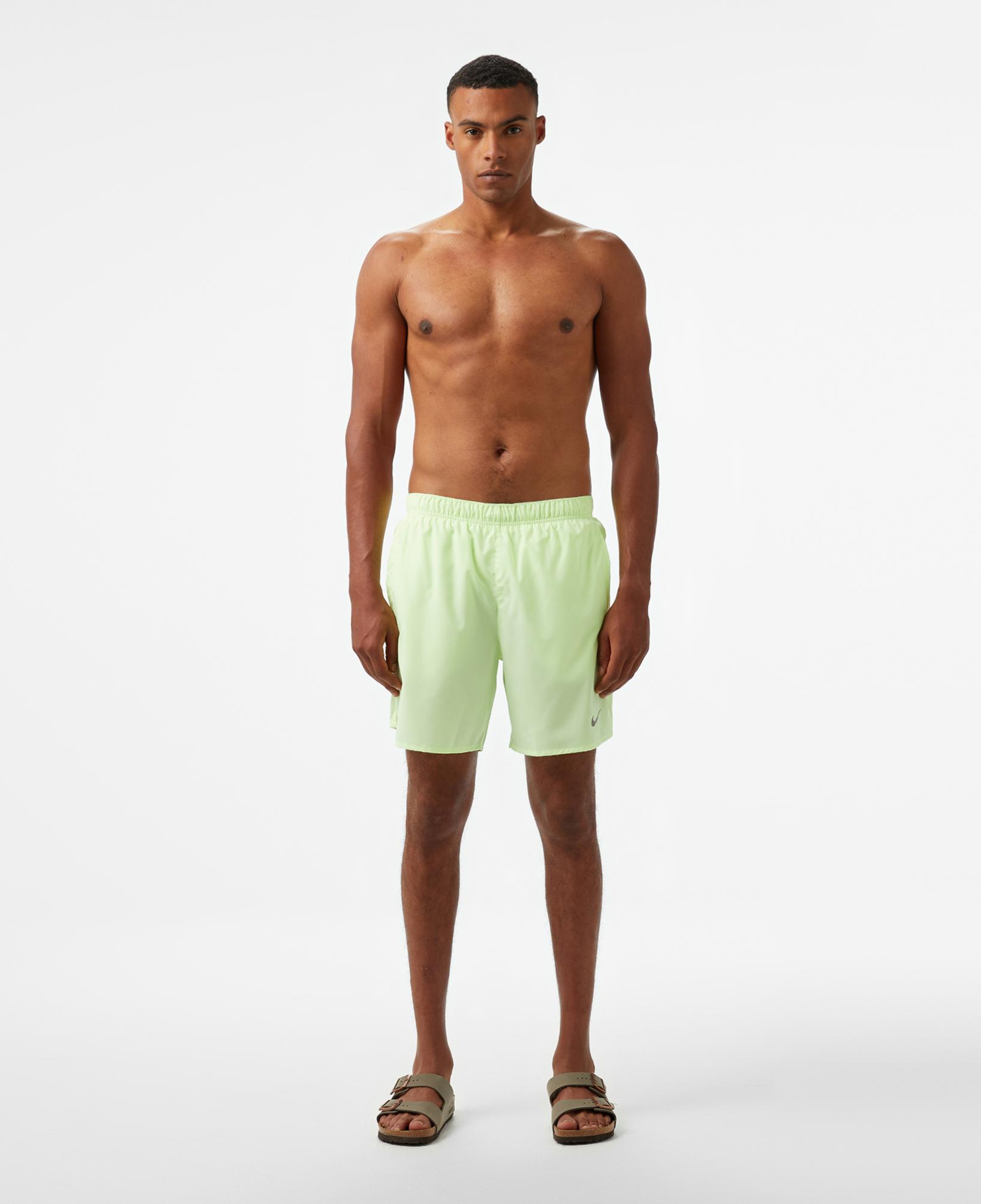 Nike Dri-Fit Challenger Erkek Sarı Şort