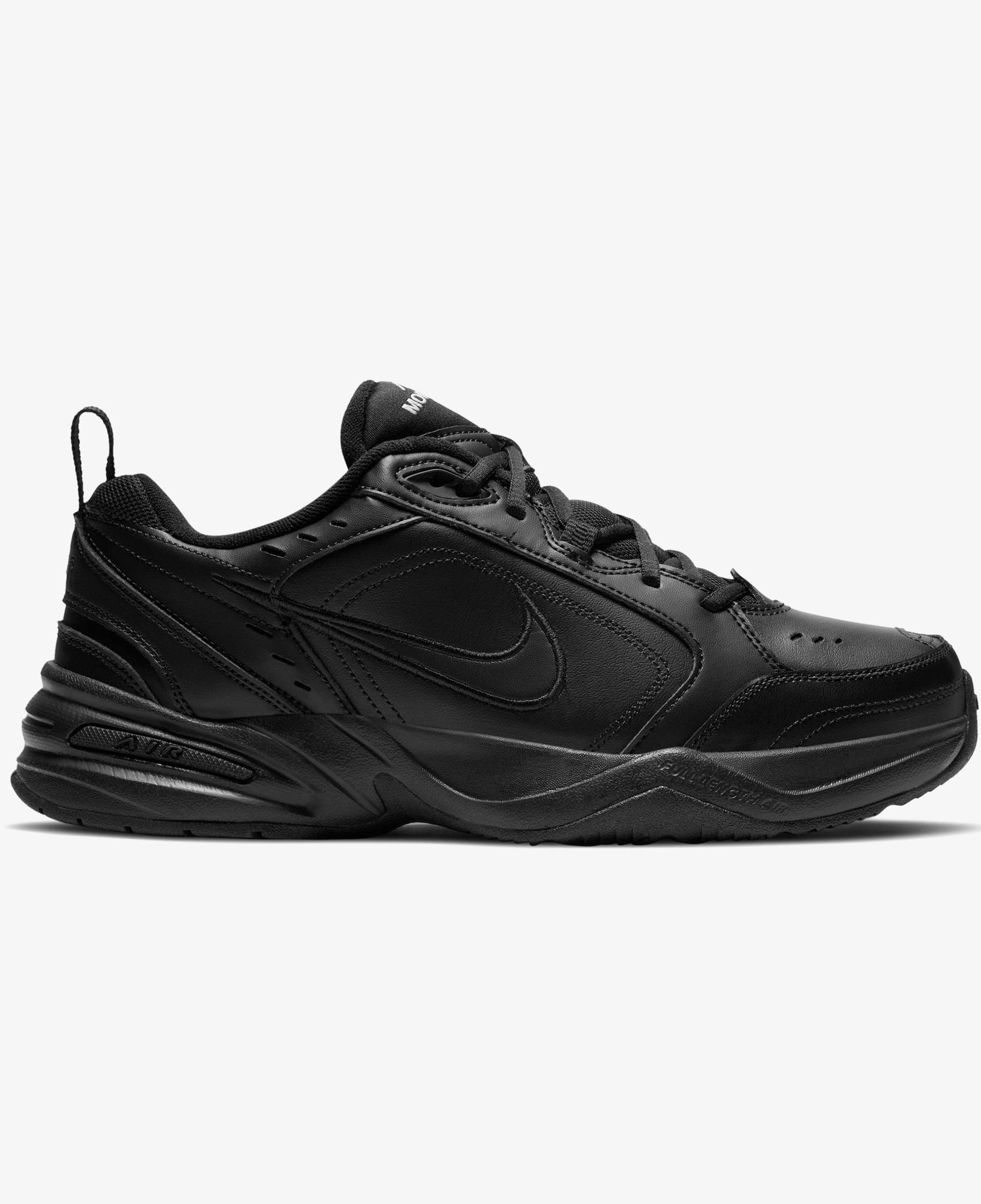 Nike Air Monarch IV Erkek Siyah Spor Ayakkabı