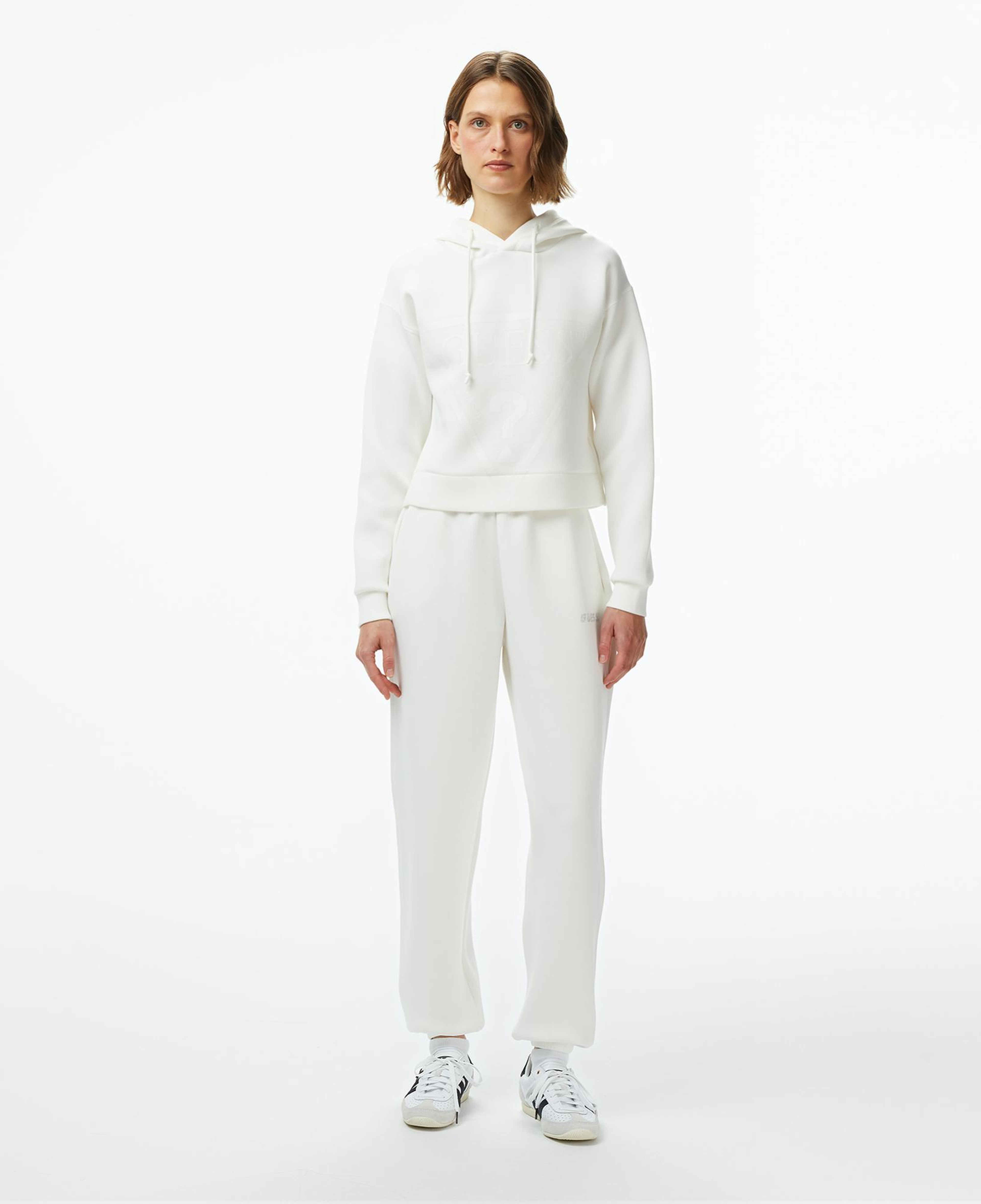 Guess Cecilia Scuba Kadın Beyaz Eşofman Altı