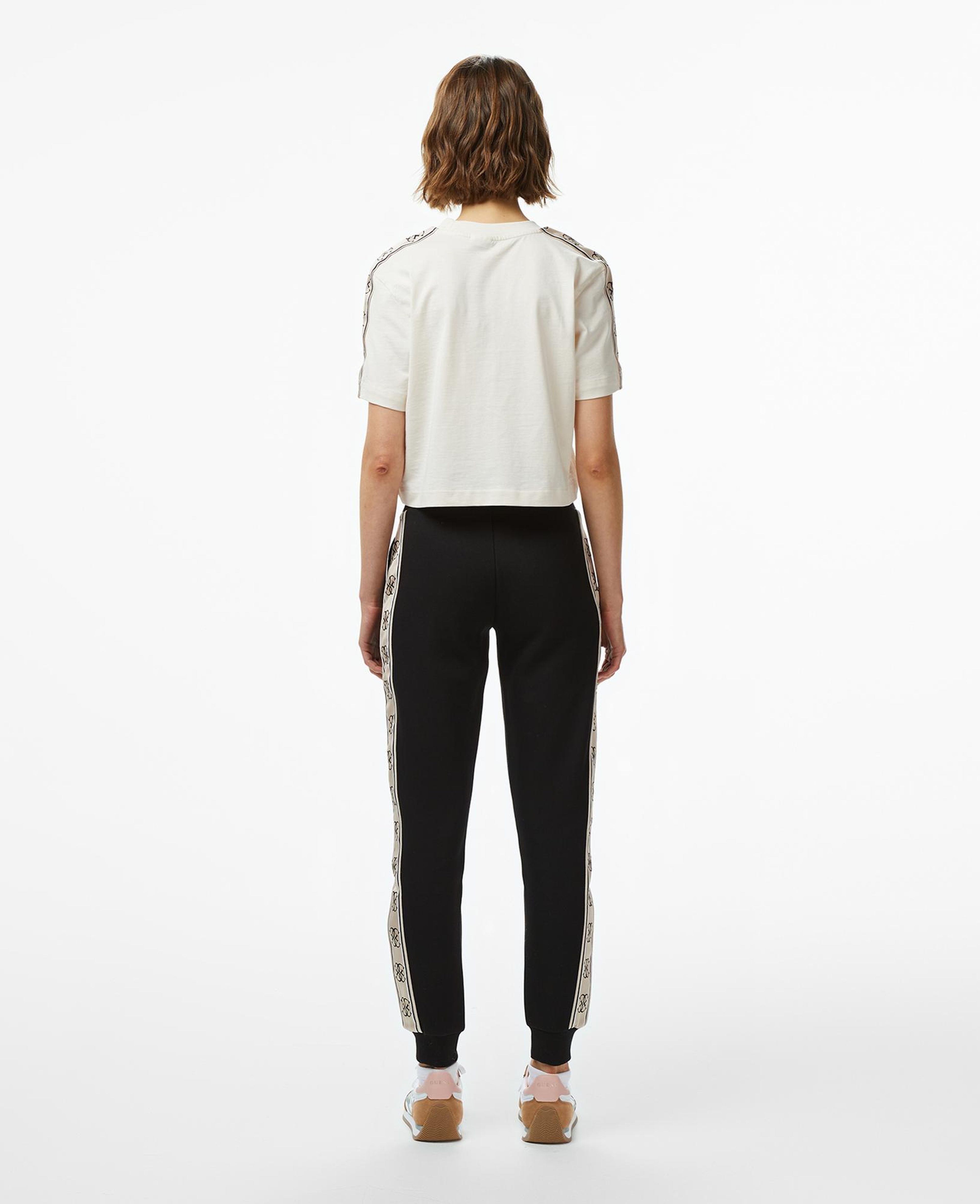 Guess Britney Jogger Punto Milano Kadın Siyah Eşofman Altı