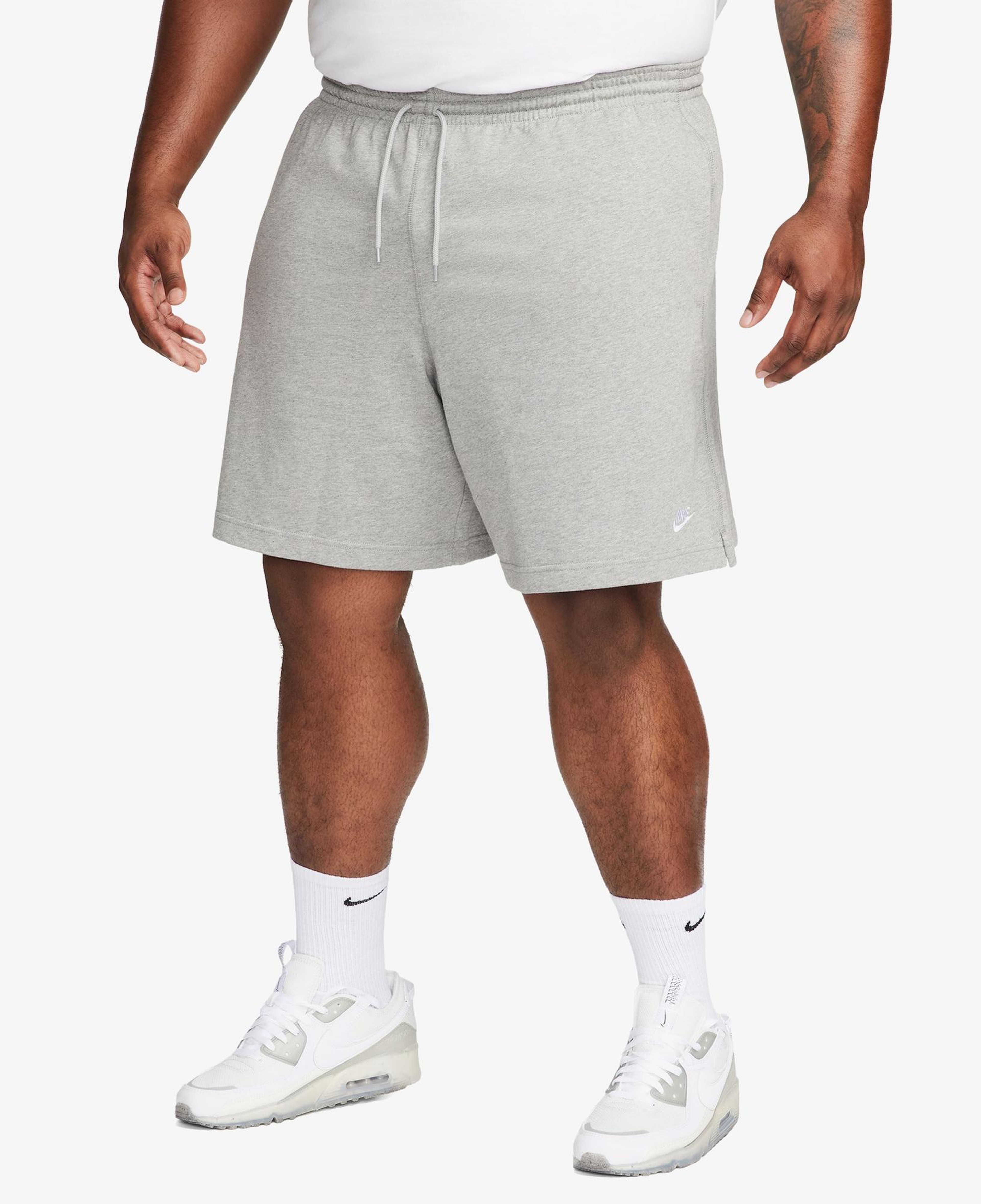 Nike Club Knit Erkek Gri Şort