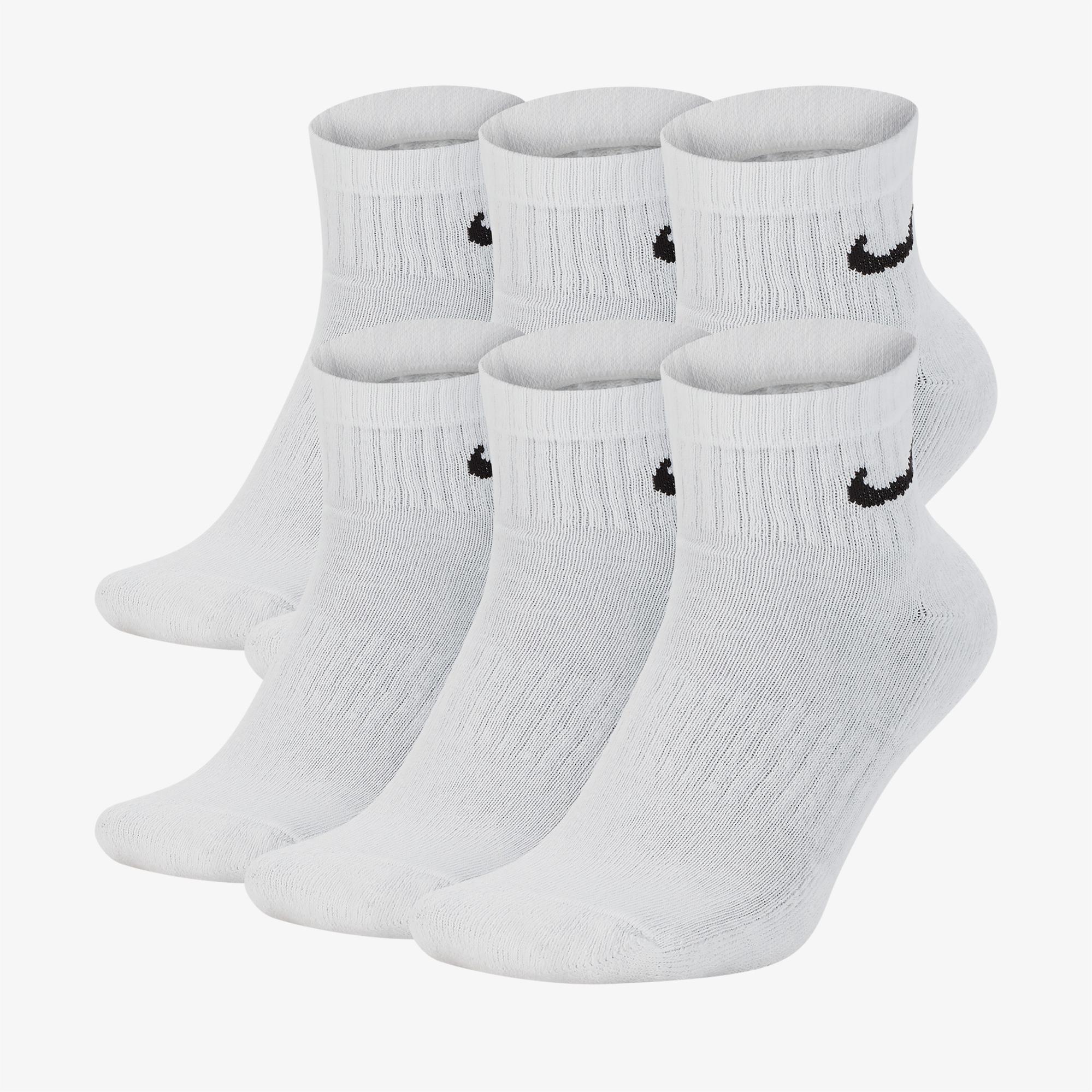 Nike Everyday Cush 6'lı Unisex Renkli Çorap