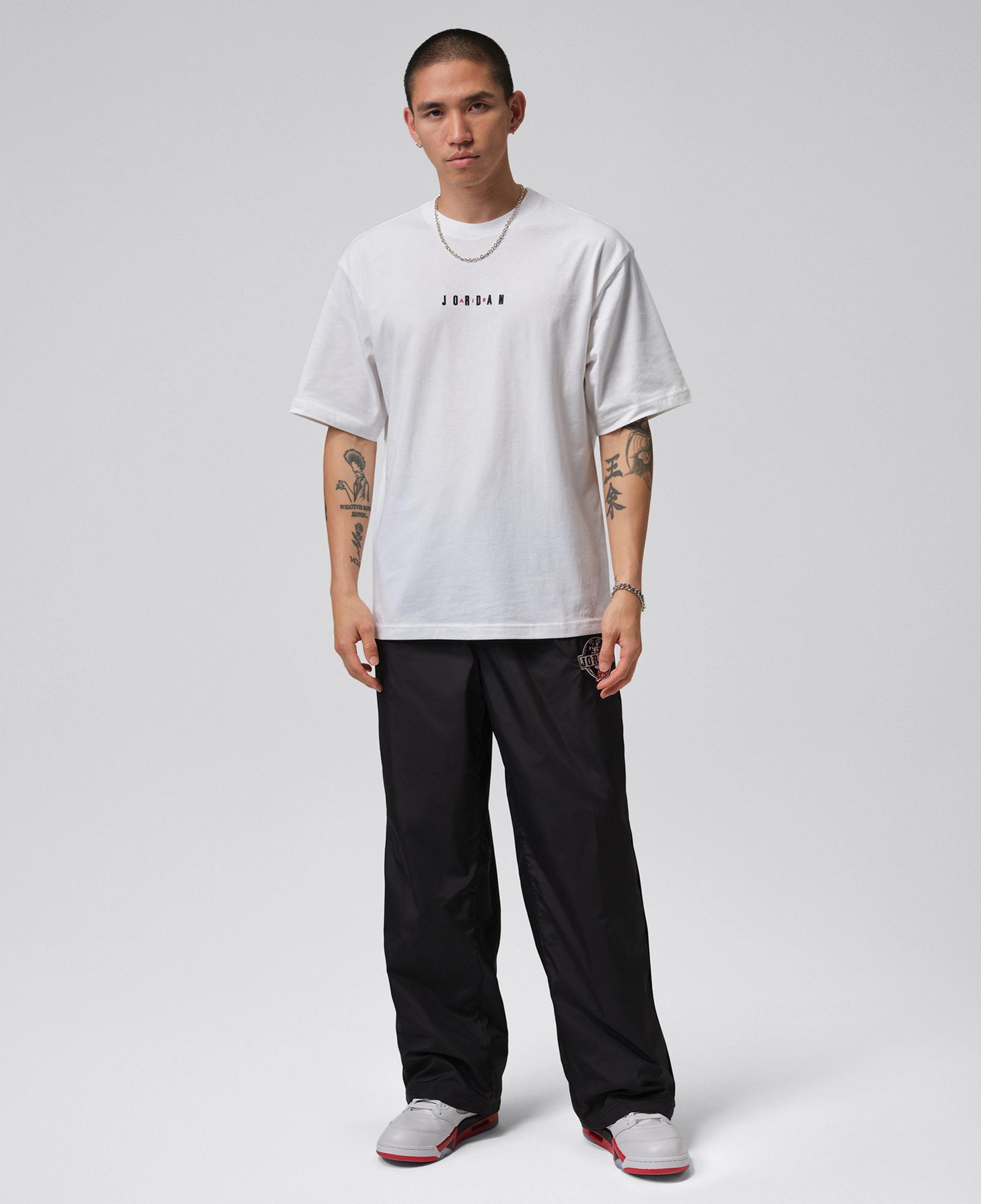 Jordan Air Crew Erkek Beyaz T-Shirt