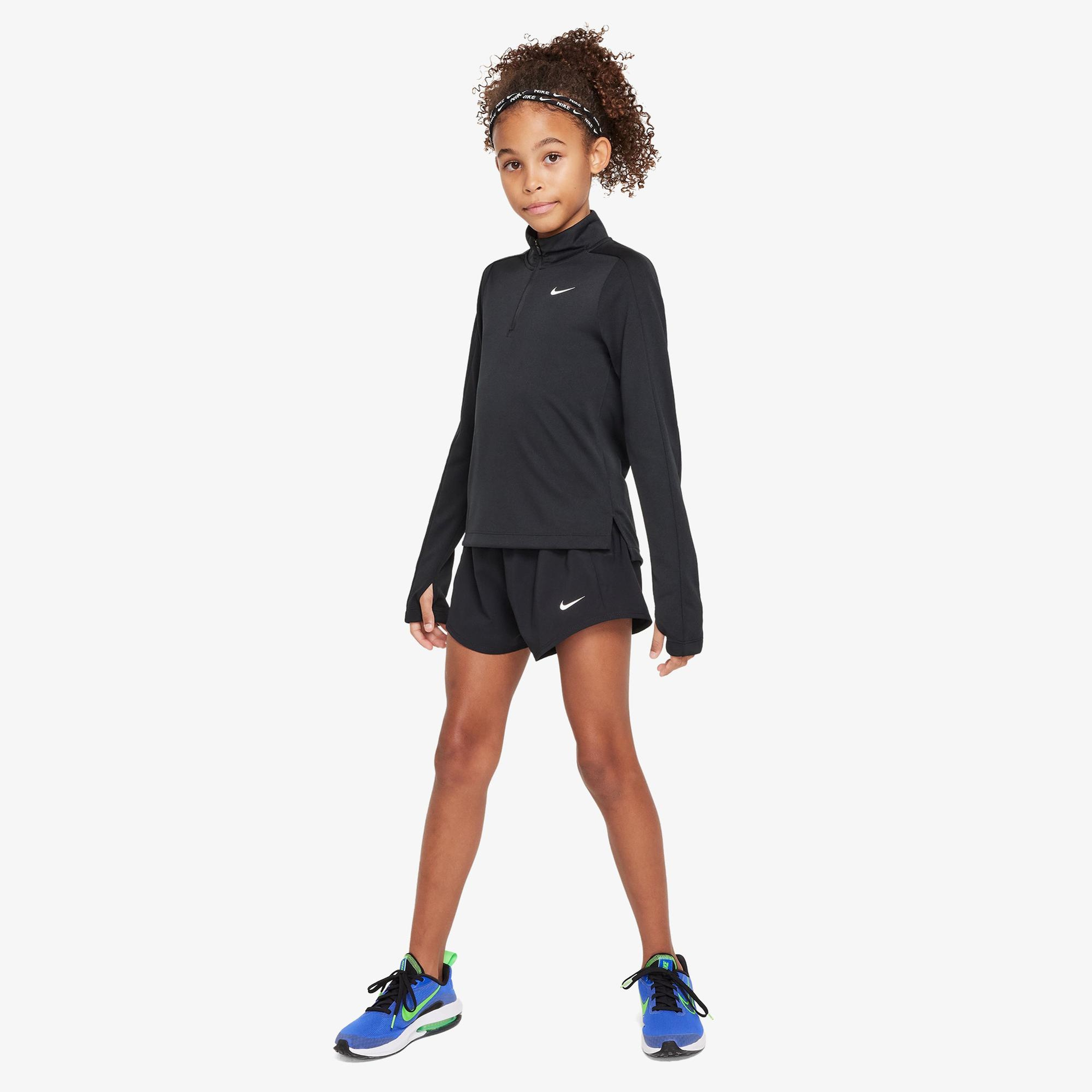 Nike Dri-Fit One 8 cm Çocuk Siyah Şort