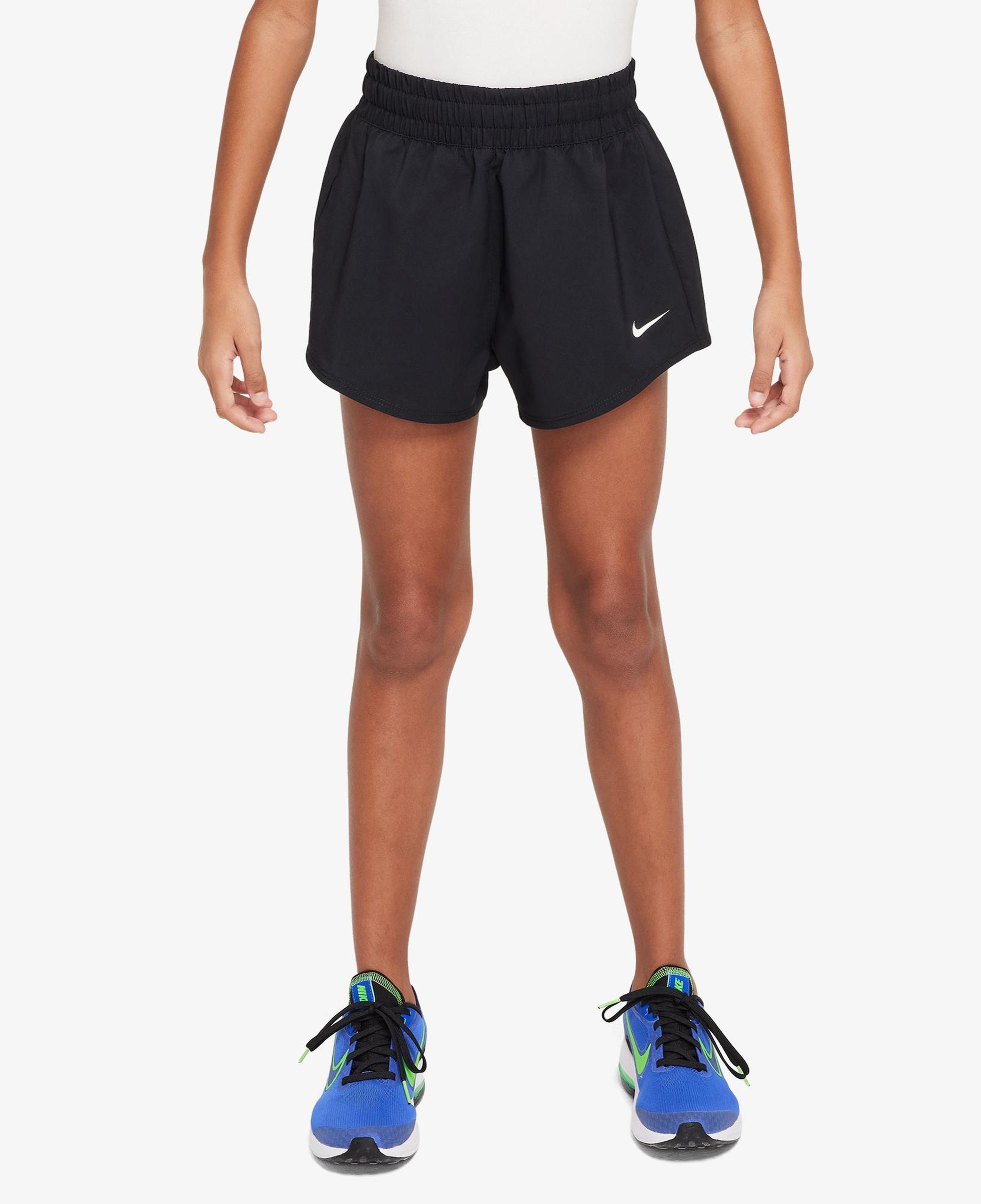 Nike Dri-Fit One 8 cm Çocuk Siyah Şort