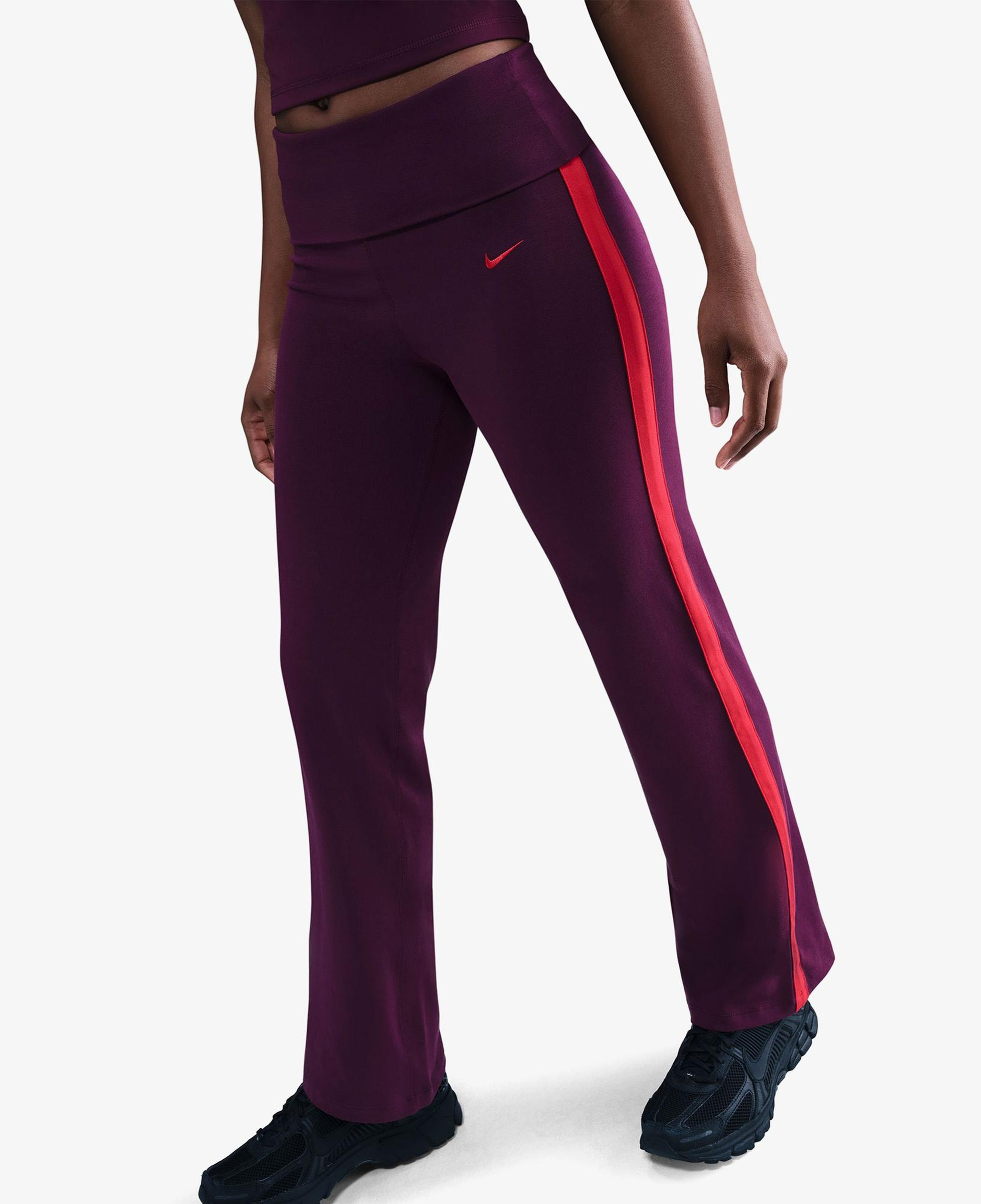 Nike Sportswear Heritage Kadın Bordo Eşofman Altı