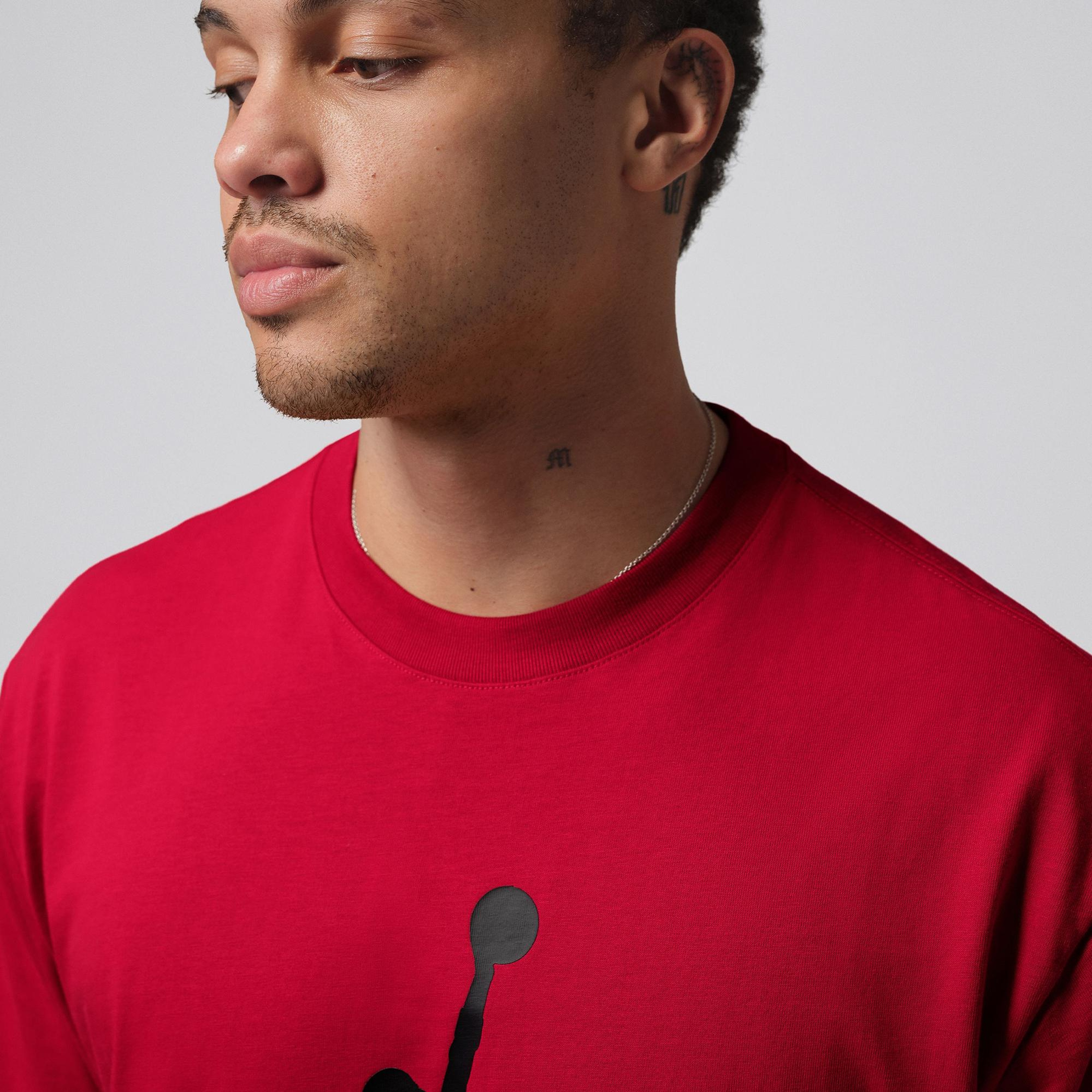 Jordan Jumpman Erkek Kırmızı T-Shirt