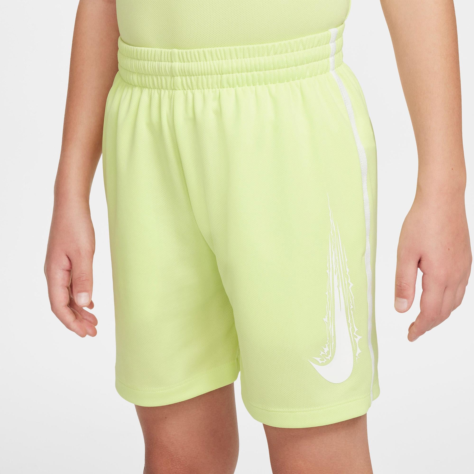 Nike Dri-Fit Multi Çocuk Sarı Şort