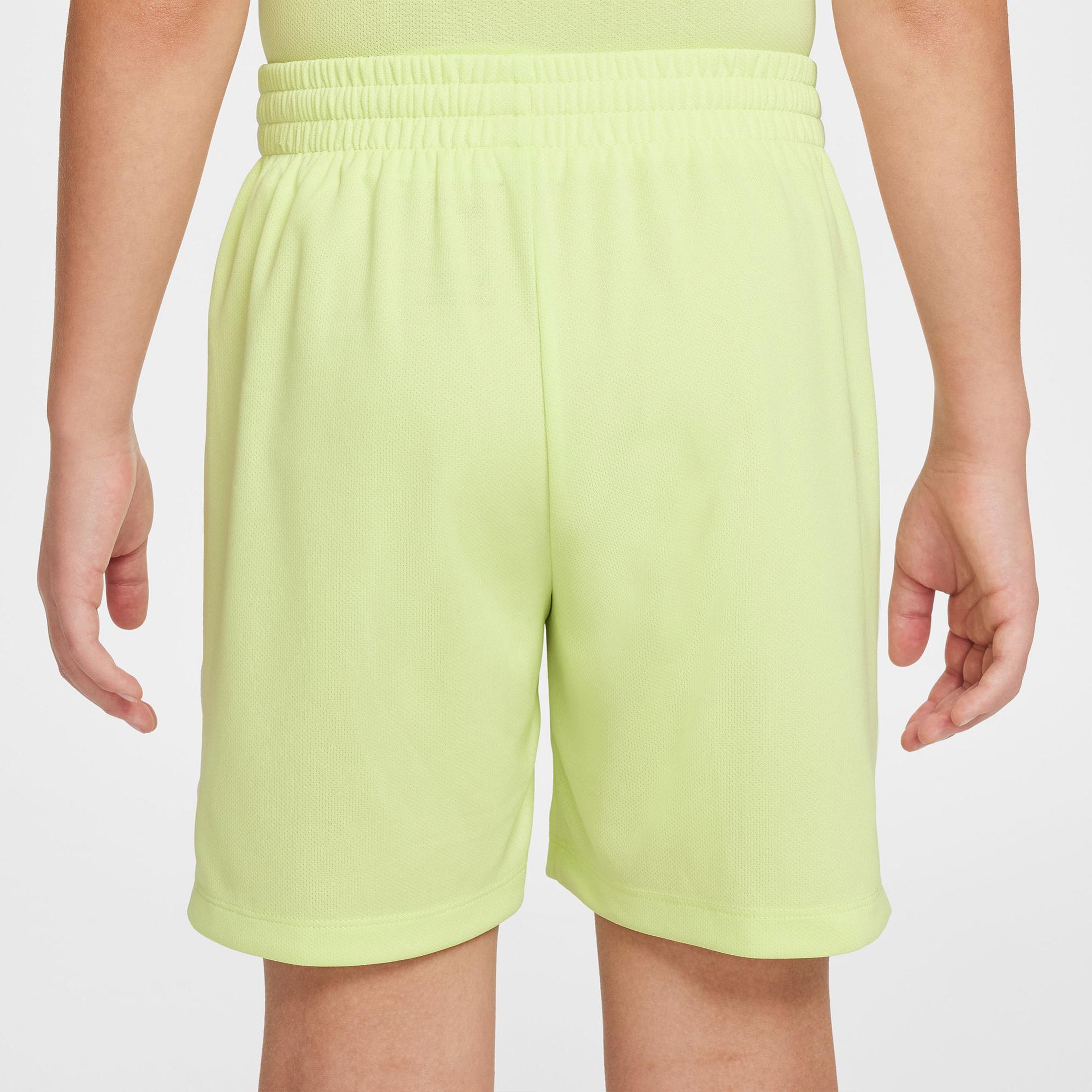 Nike Dri-Fit Multi Çocuk Sarı Şort