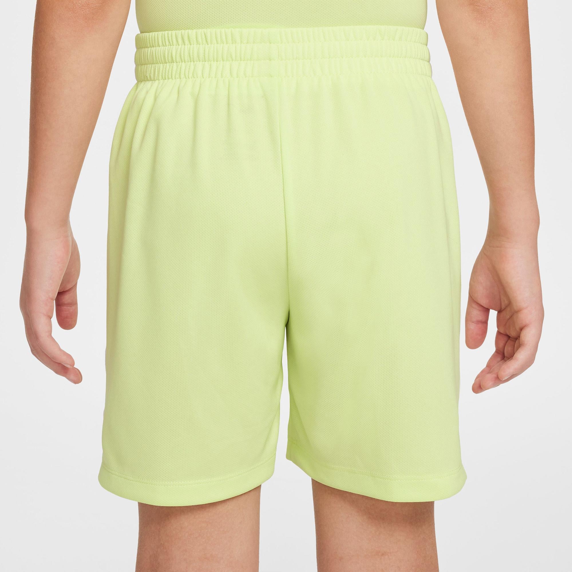 Nike Dri-Fit Multi Çocuk Sarı Şort