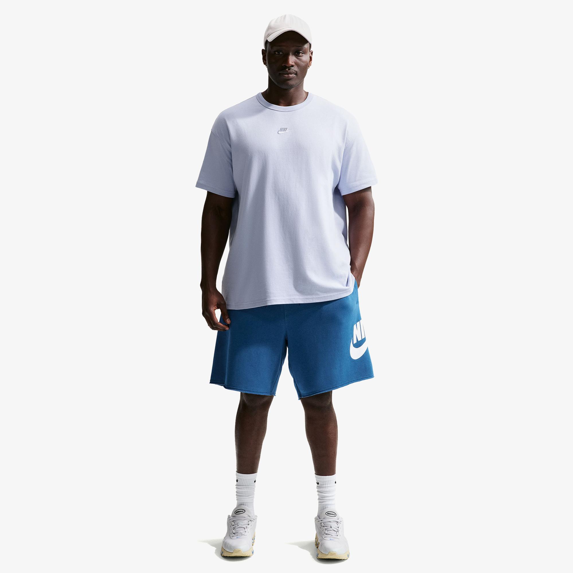 Nike Club Alumni Erkek Mavi Şort