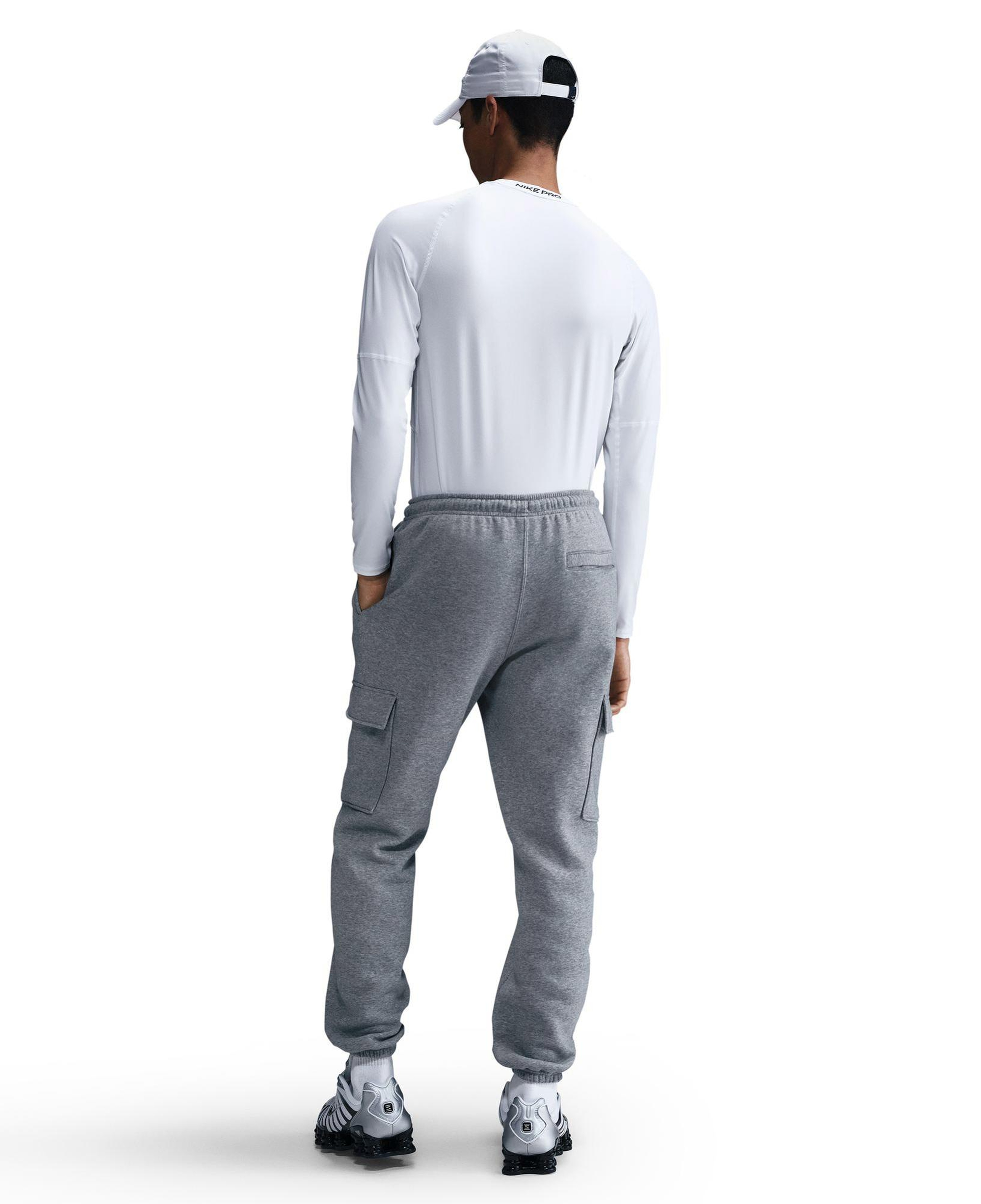 Nike Club Cargo Erkek Gri Eşofman Altı
