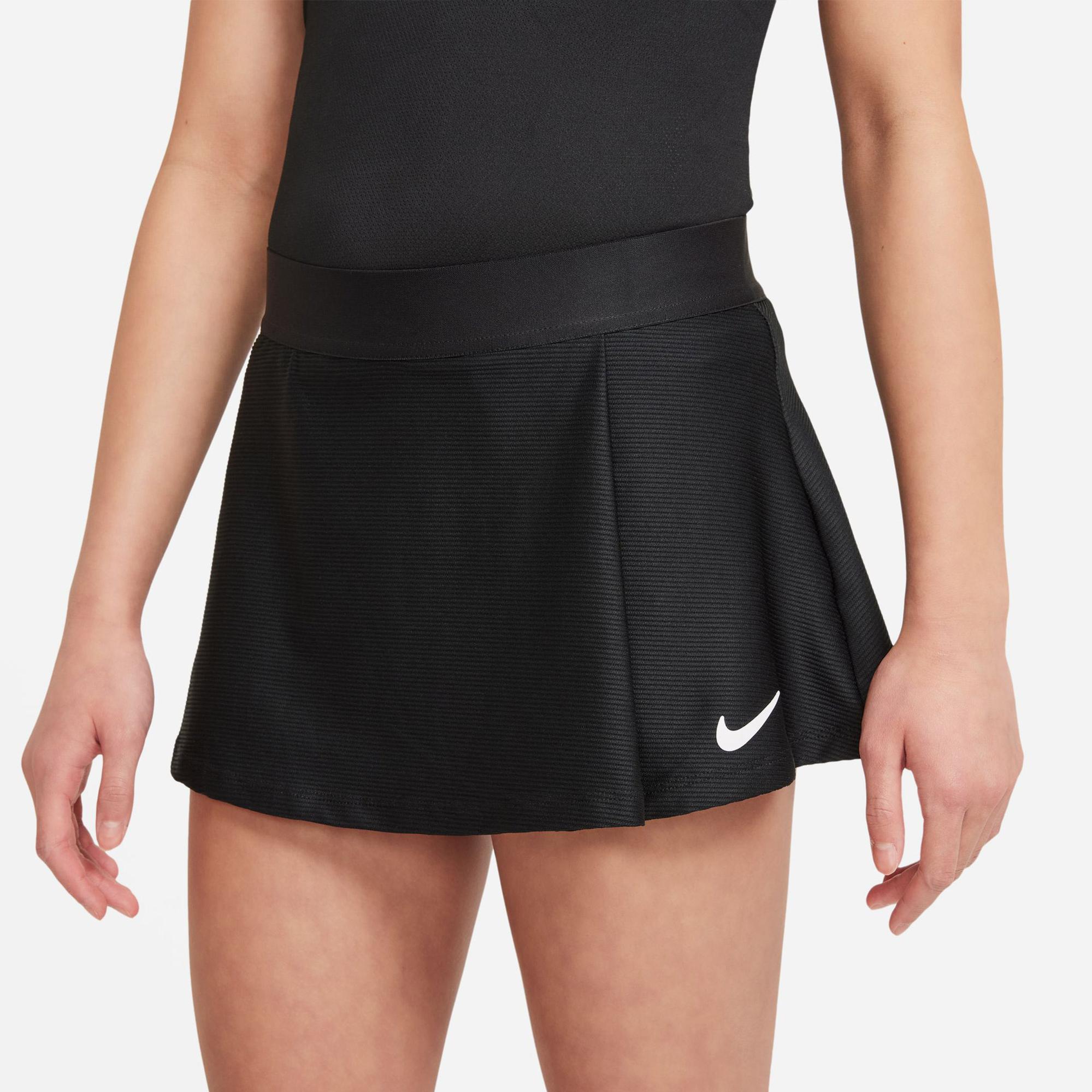 Nike Court Victory Tennis Çocuk Siyah Etek