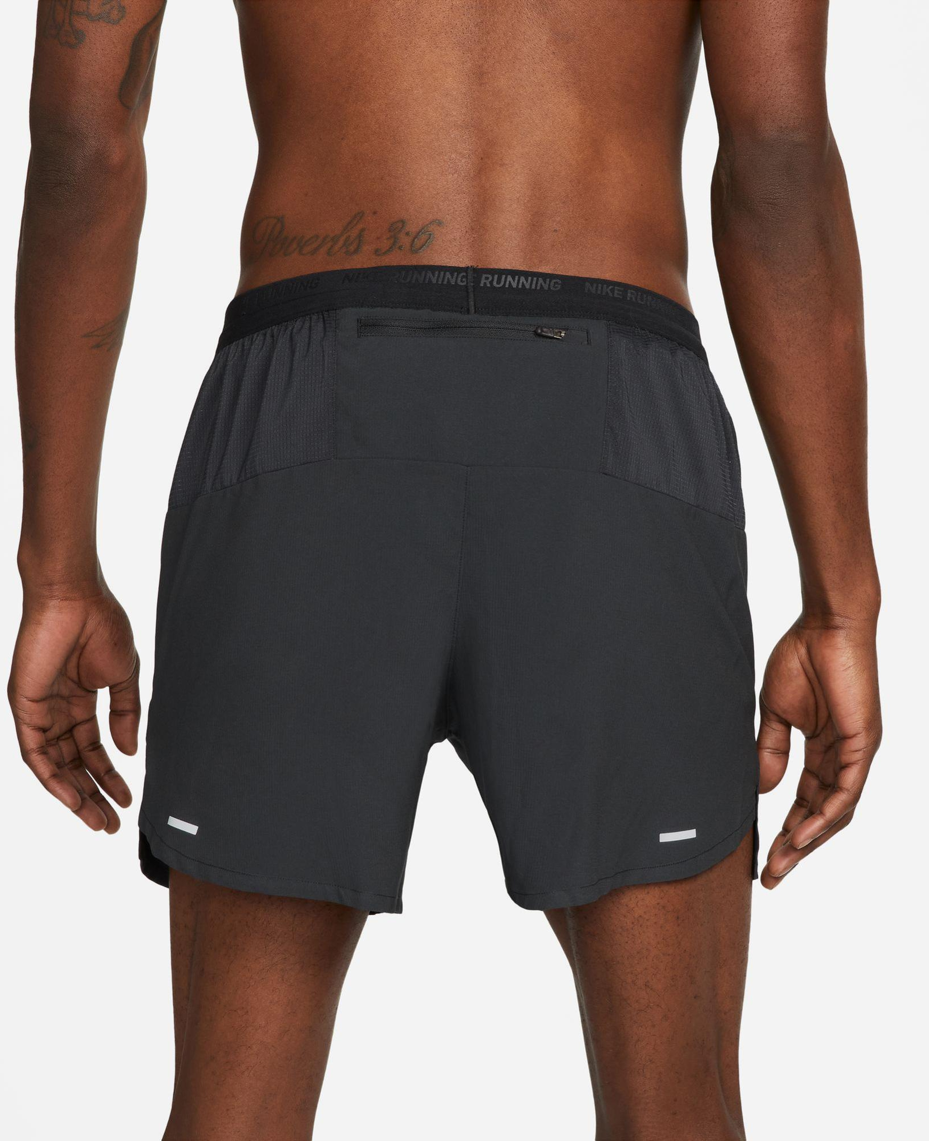 Nike Dri-Fit Stride 13cm Brief Erkek Siyah Şort