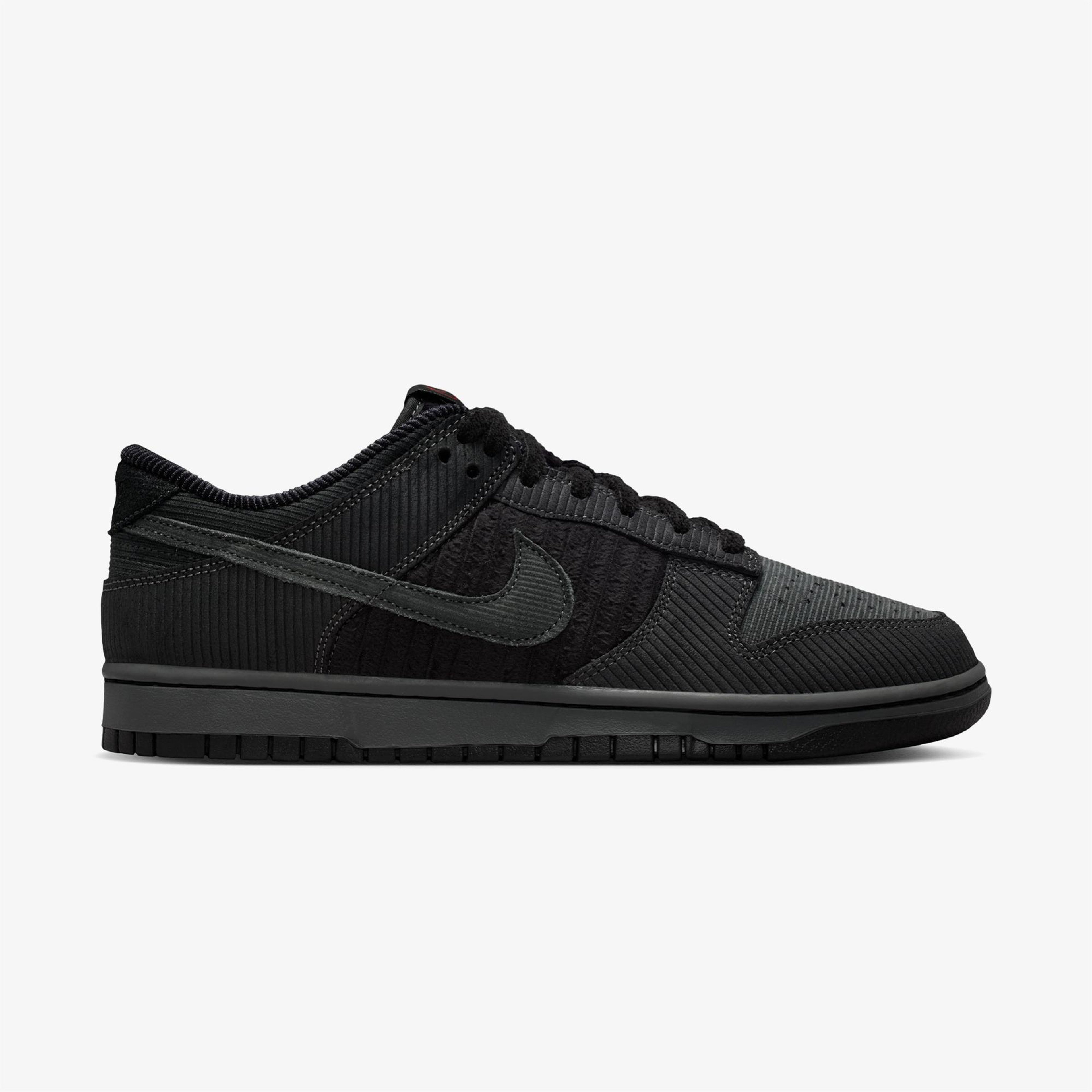 Nike Dunk Low Retro Premium Erkek Siyah Spor Ayakkabı