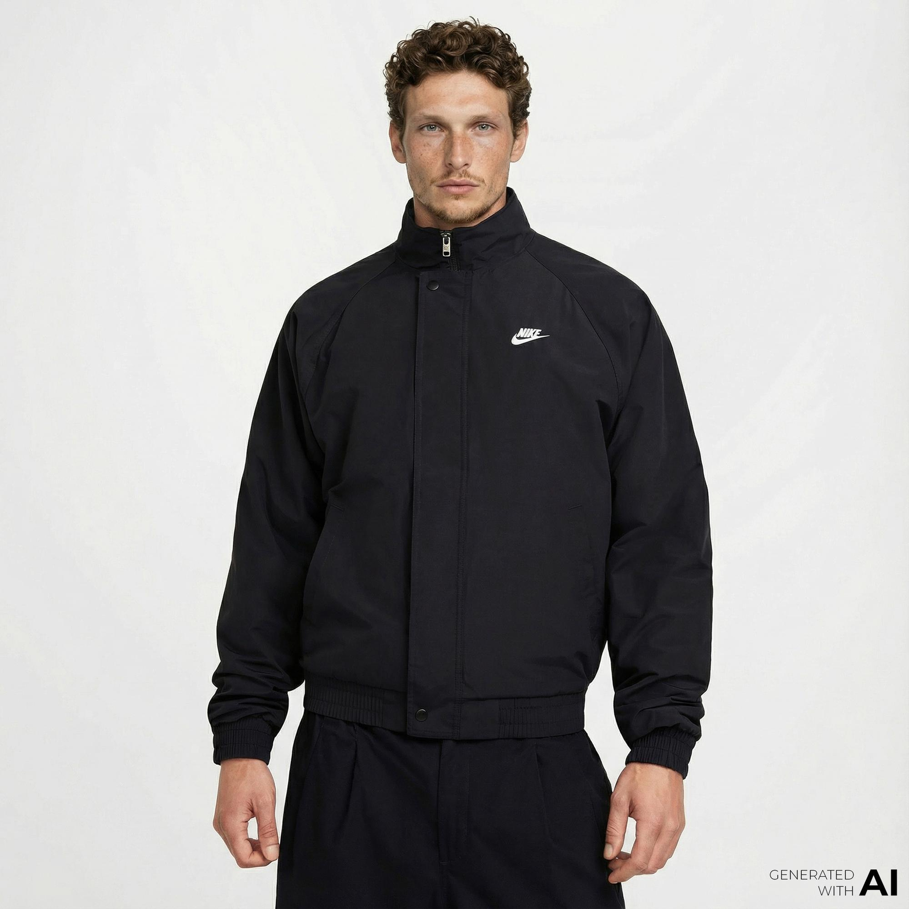 Nike Club Futura Erkek Siyah Ceket FZ0656-010 | FashFed