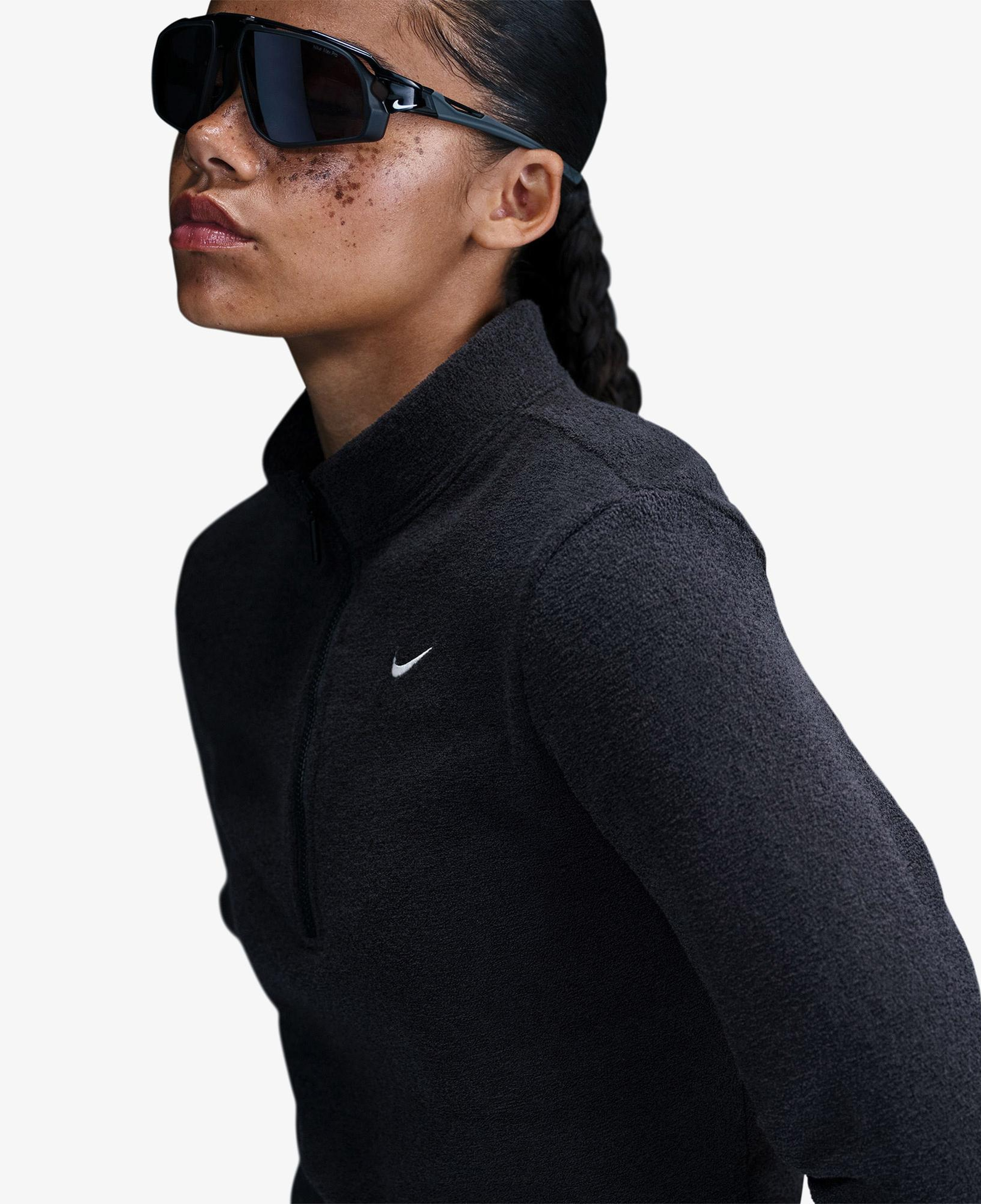 Nike Sportswear Phoenix Plush Kadın Siyah Sweatshirt