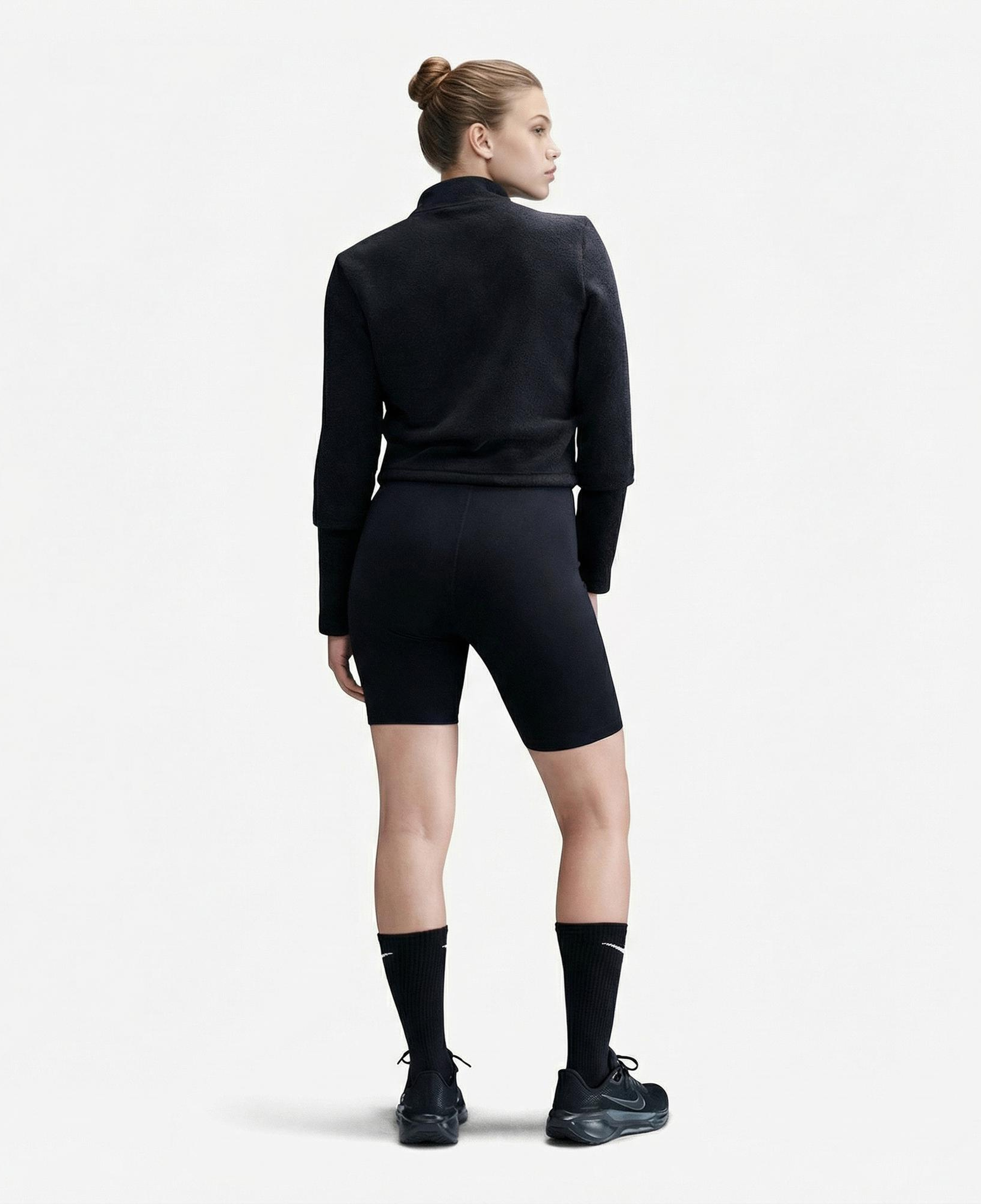 Nike Sportswear Phoenix Plush Kadın Siyah Sweatshirt