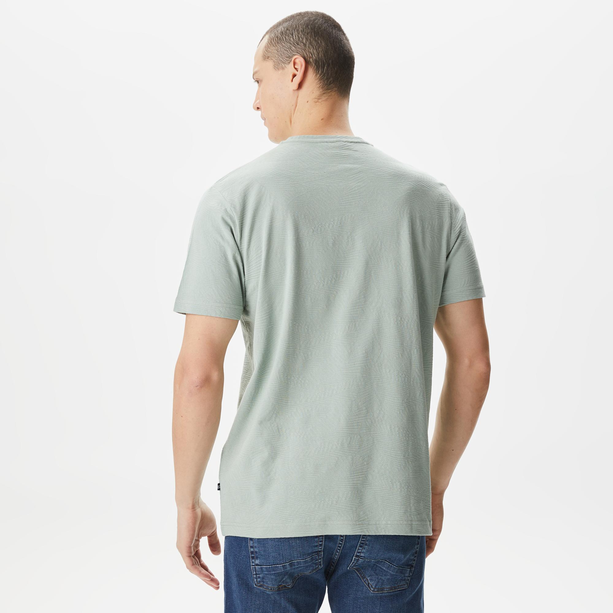 Nautica Erkek Yeşil Standart Fit T-Shirt